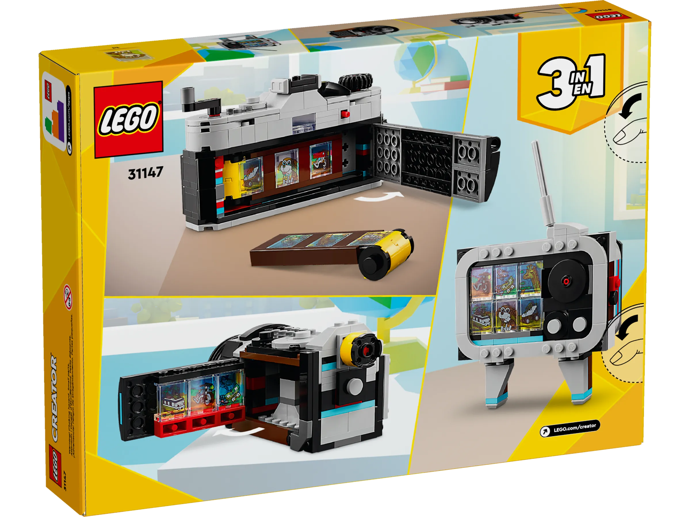 LEGO Creator Retro Camera • Set 31147 • SetDB