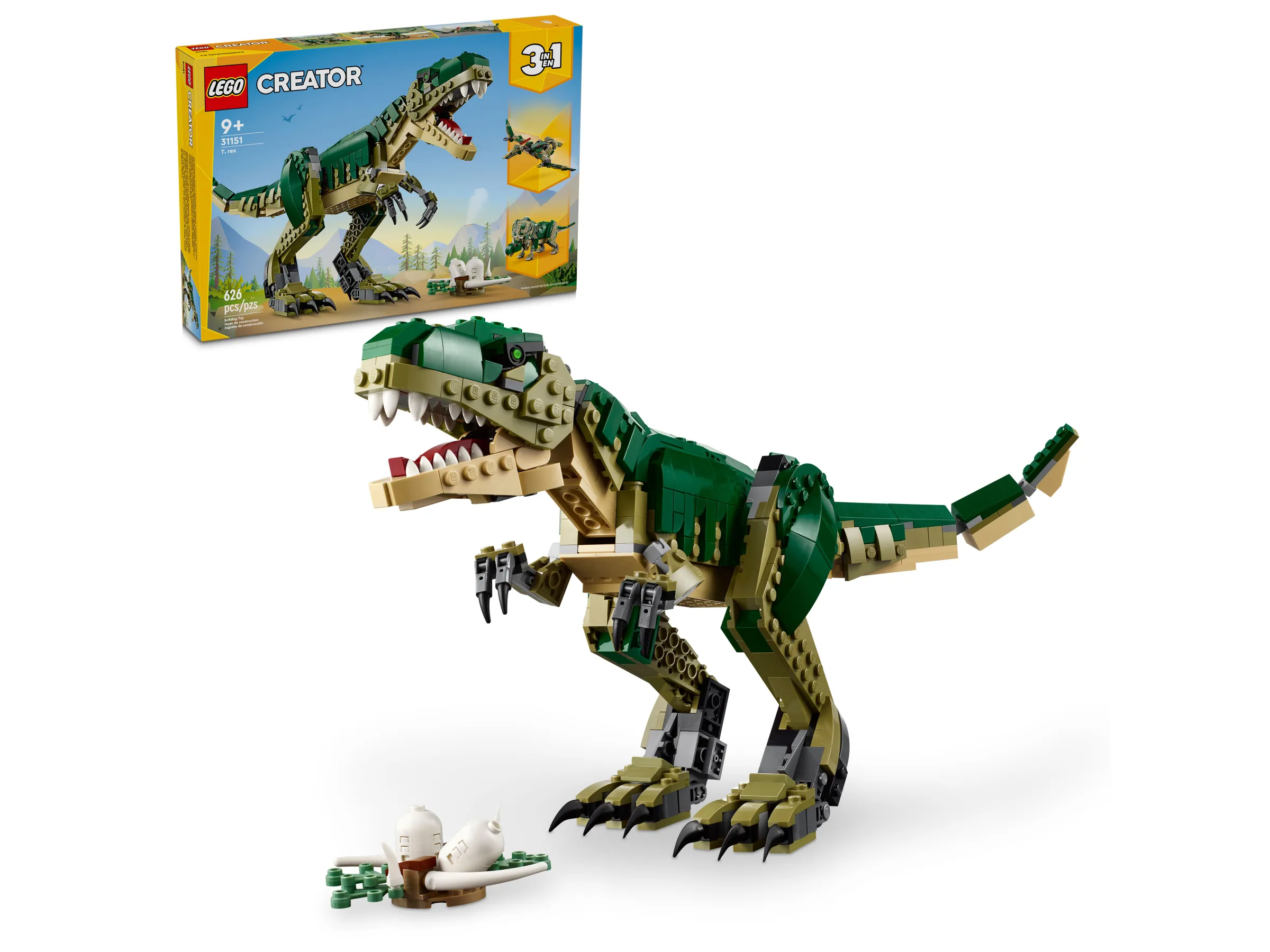 LEGO Creator T. rex • Set 31151 • SetDB • Merlins Bricks