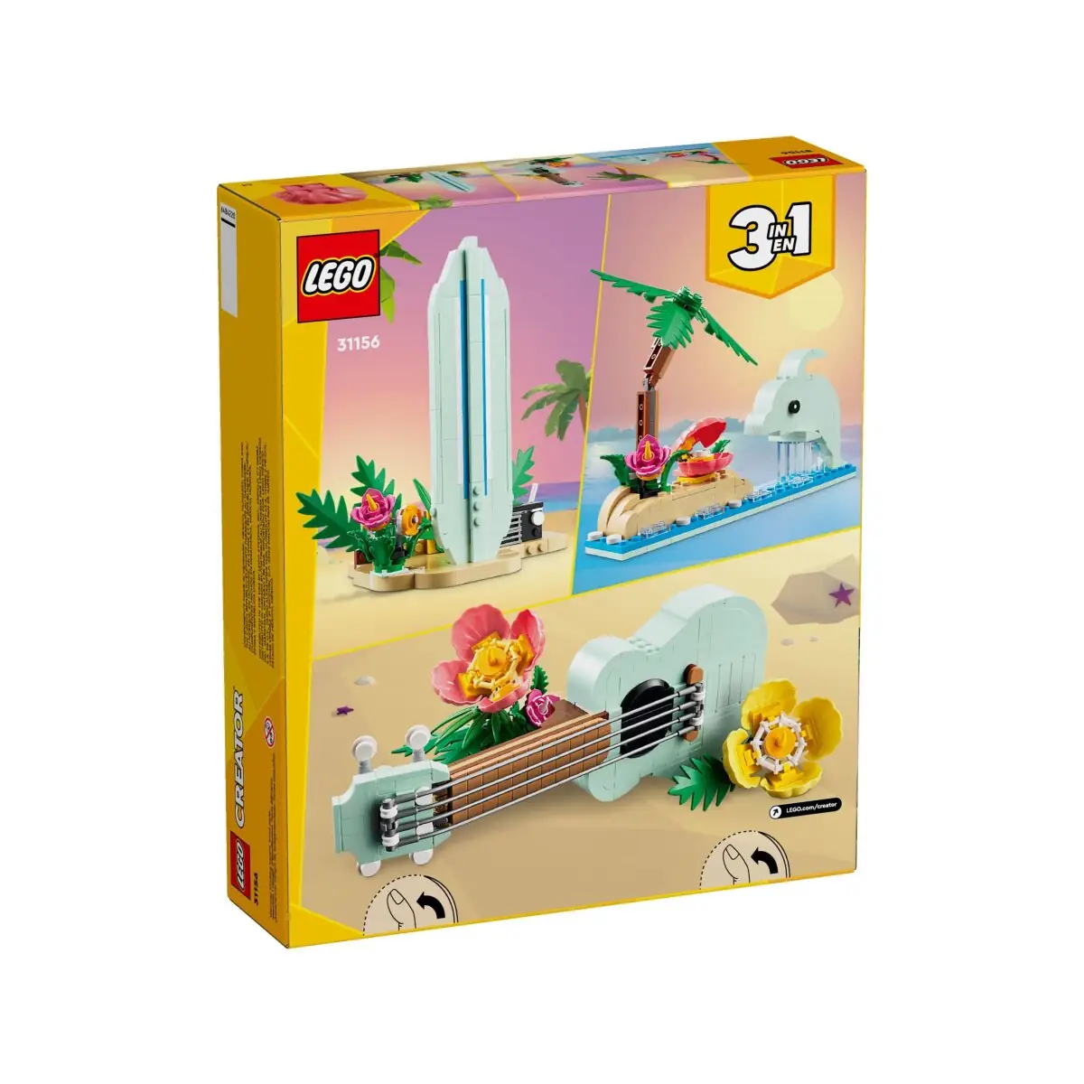 LEGO Creator Tropical Ukulele • Set 31156 • SetDB