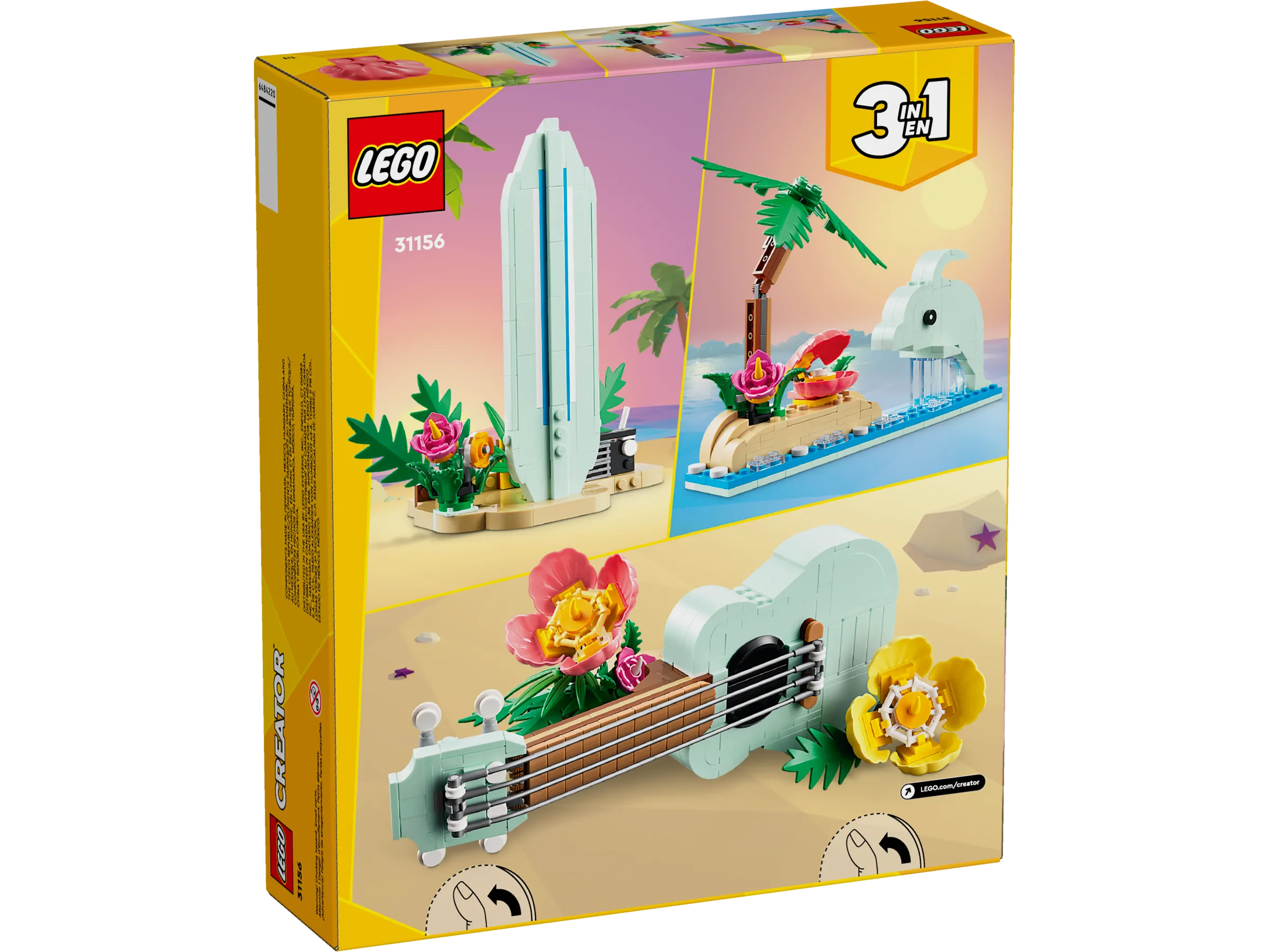 LEGO Creator Tropical Ukulele • Set 31156 • SetDB