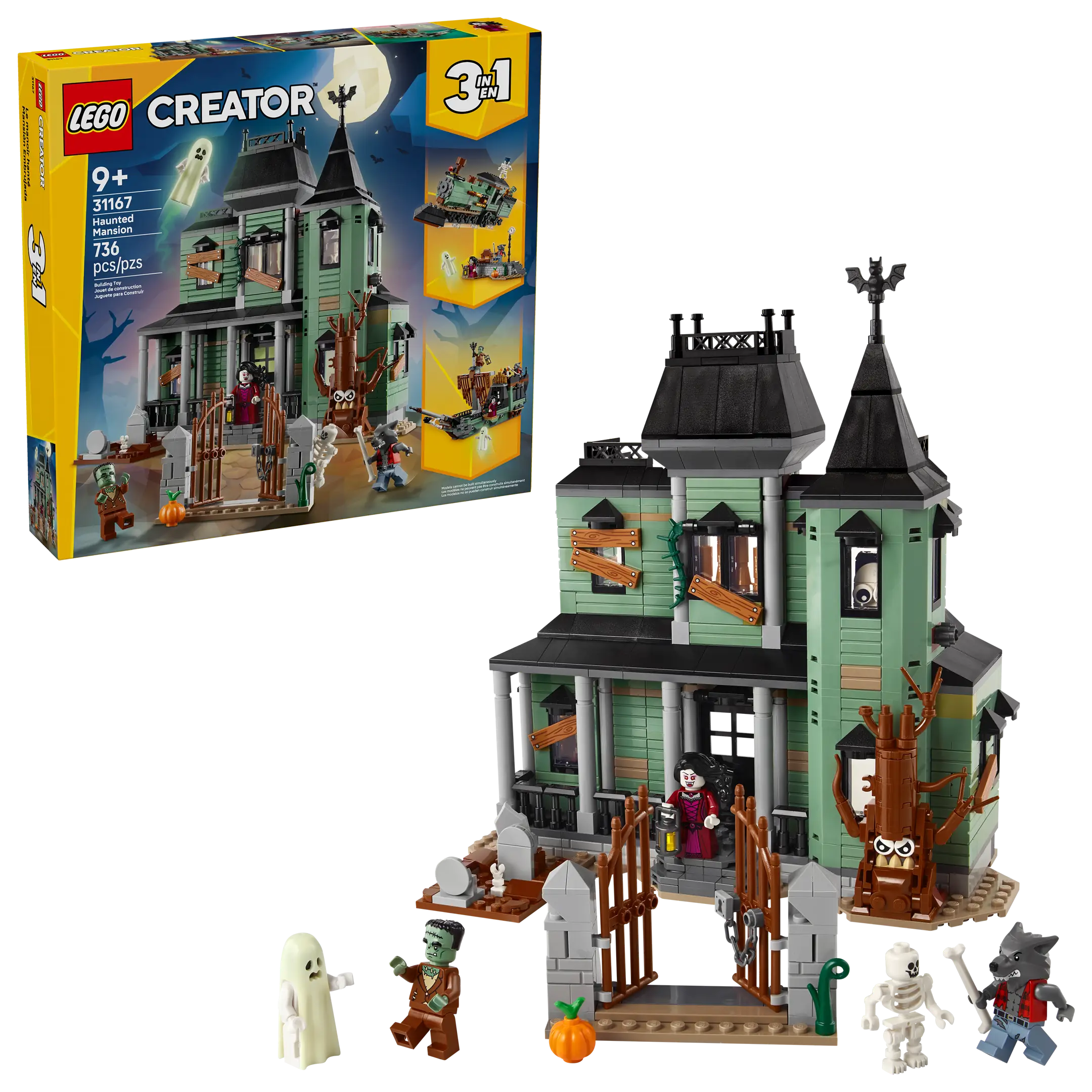LEGO Creator Haunted Mansion • Set 31167 • SetDB