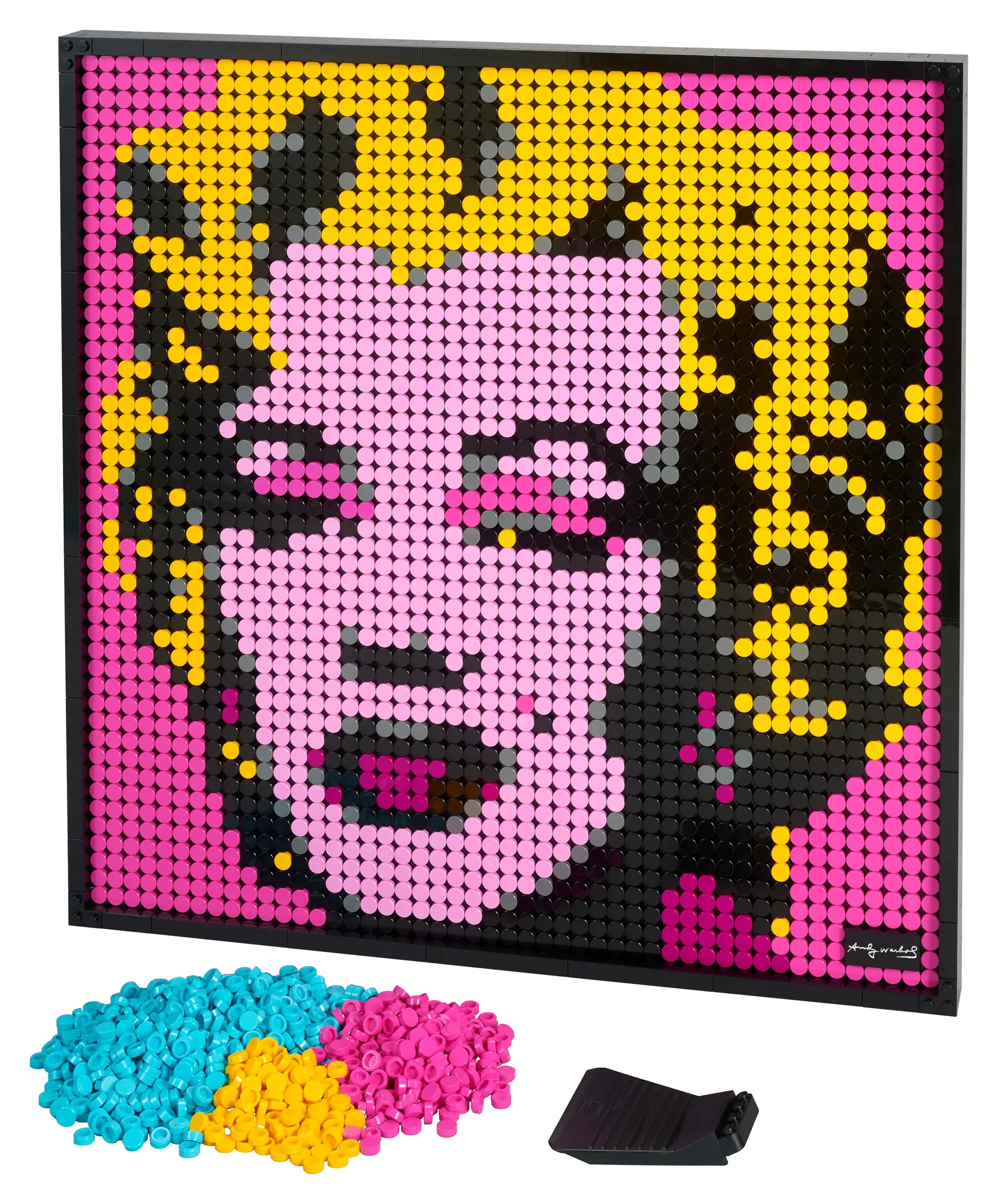 LEGO Art Andy Warhol's Marilyn Monroe • Set 31197