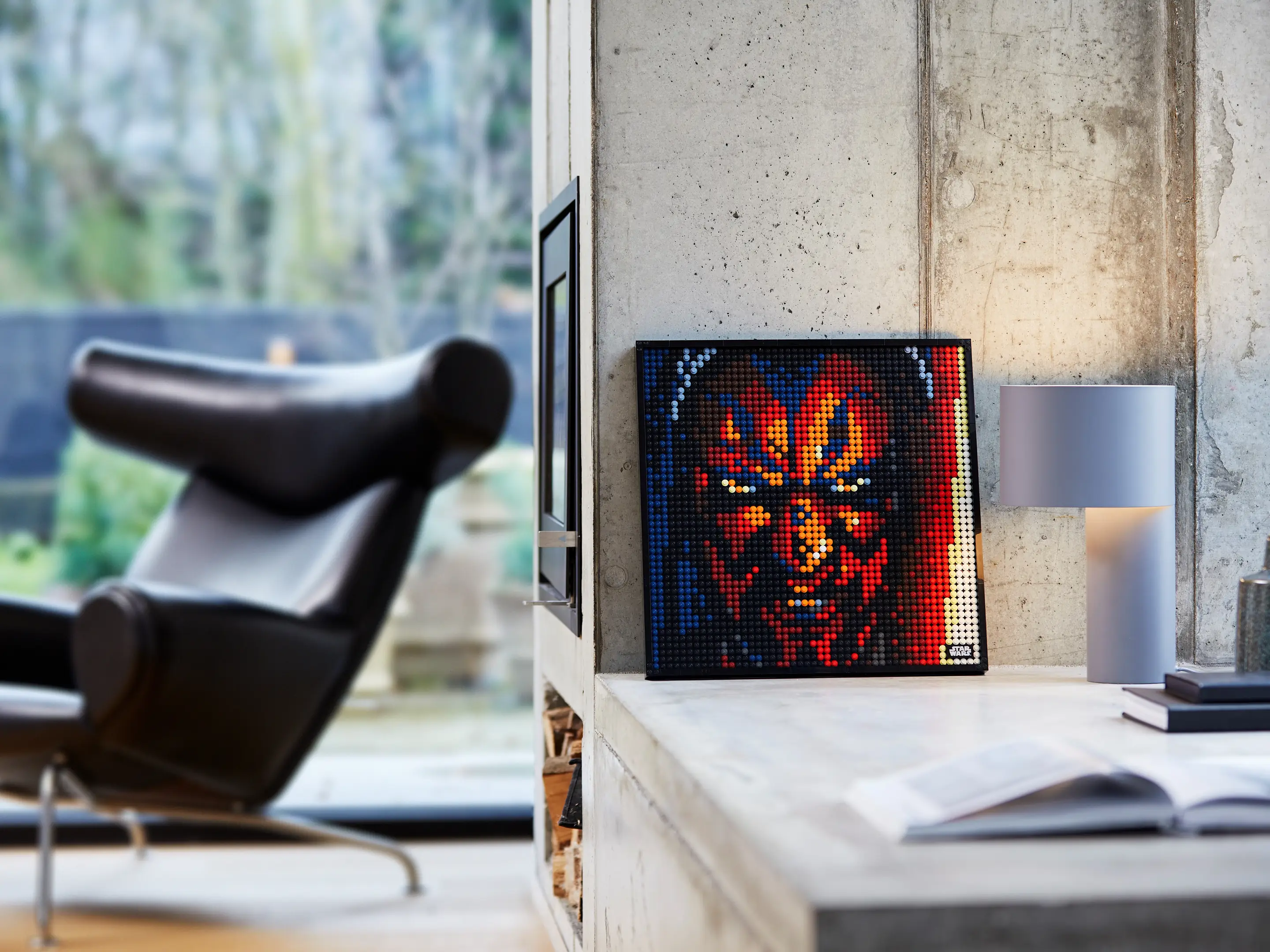 Darth Vader Lego Art Canvas Set LEGO Art Star Wars The Sith • Set