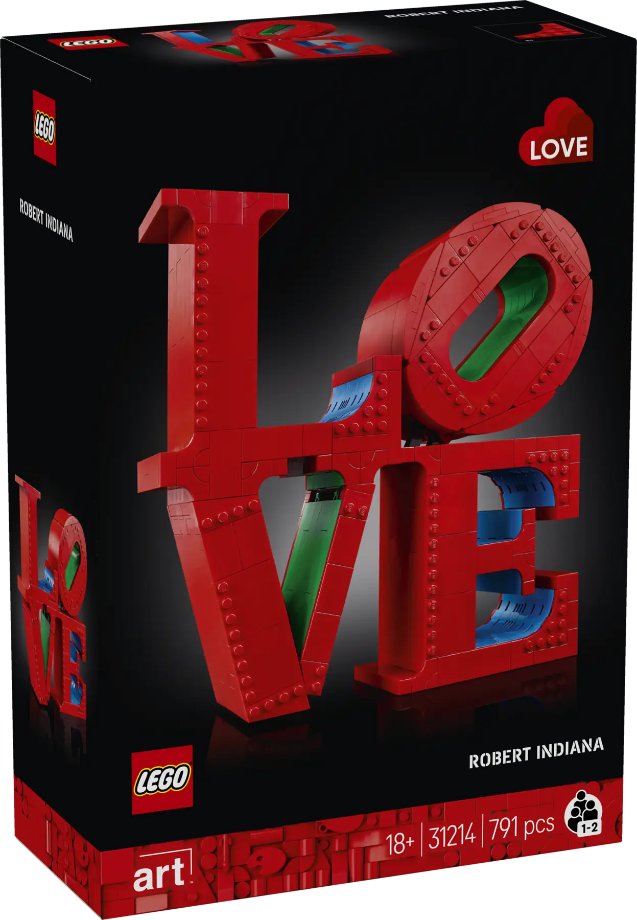 LEGO Art LOVE • Set 31214 • SetDB • Merlins Bricks
