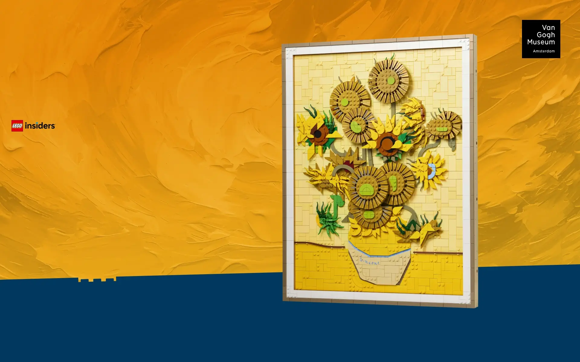 プリントゴッコセット LEGO Art Vincent van Gogh Sunflowers • Set 31215 • SetDB