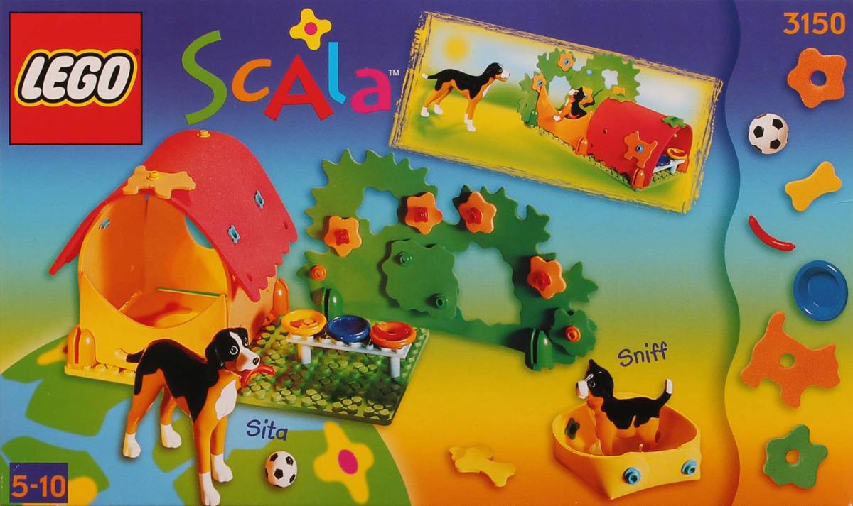 LEGO Scala Puppy Playground • Set 3150 • SetDB