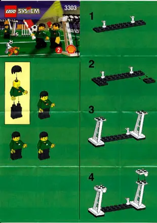 LEGO Sports English Player polybag • Set 3318 • SetDB