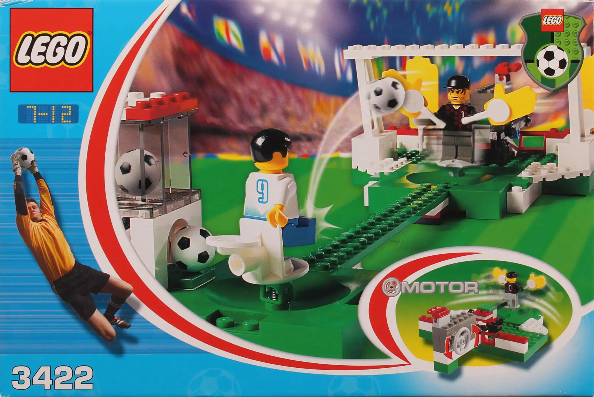 LEGO Sports Shoot 'n' Save • Set 3422 • SetDB