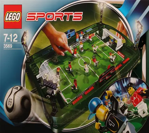LEGO Sports Plain Red Torso Red Arms, White Legs