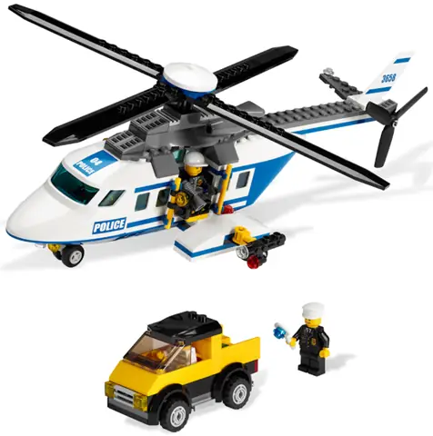 LEGO City Police Helicopter • Set 3658 • SetDB