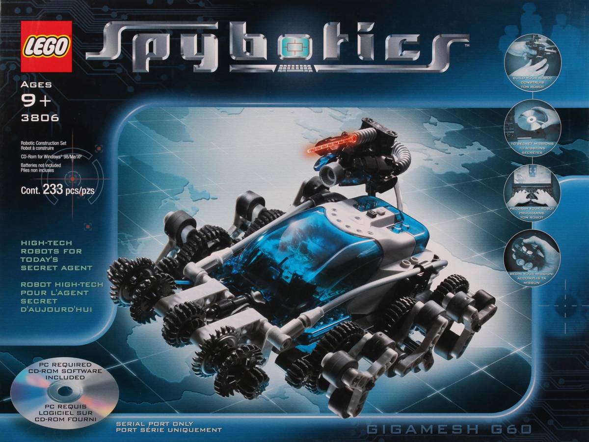 LEGO Spybotics Gigamesh G60 • Set 3806 • SetDB