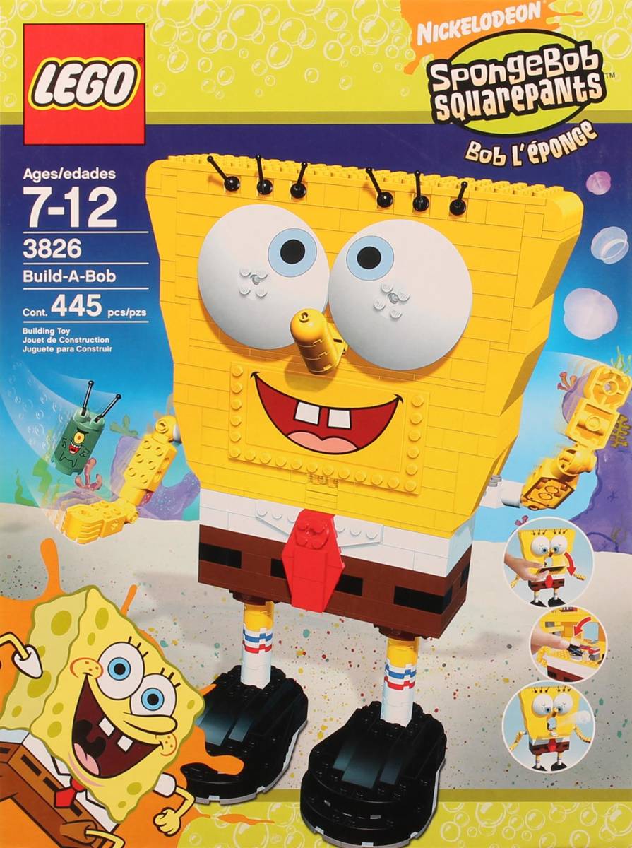 LEGO SpongeBob Build-A-Bob • Set 3826 • SetDB