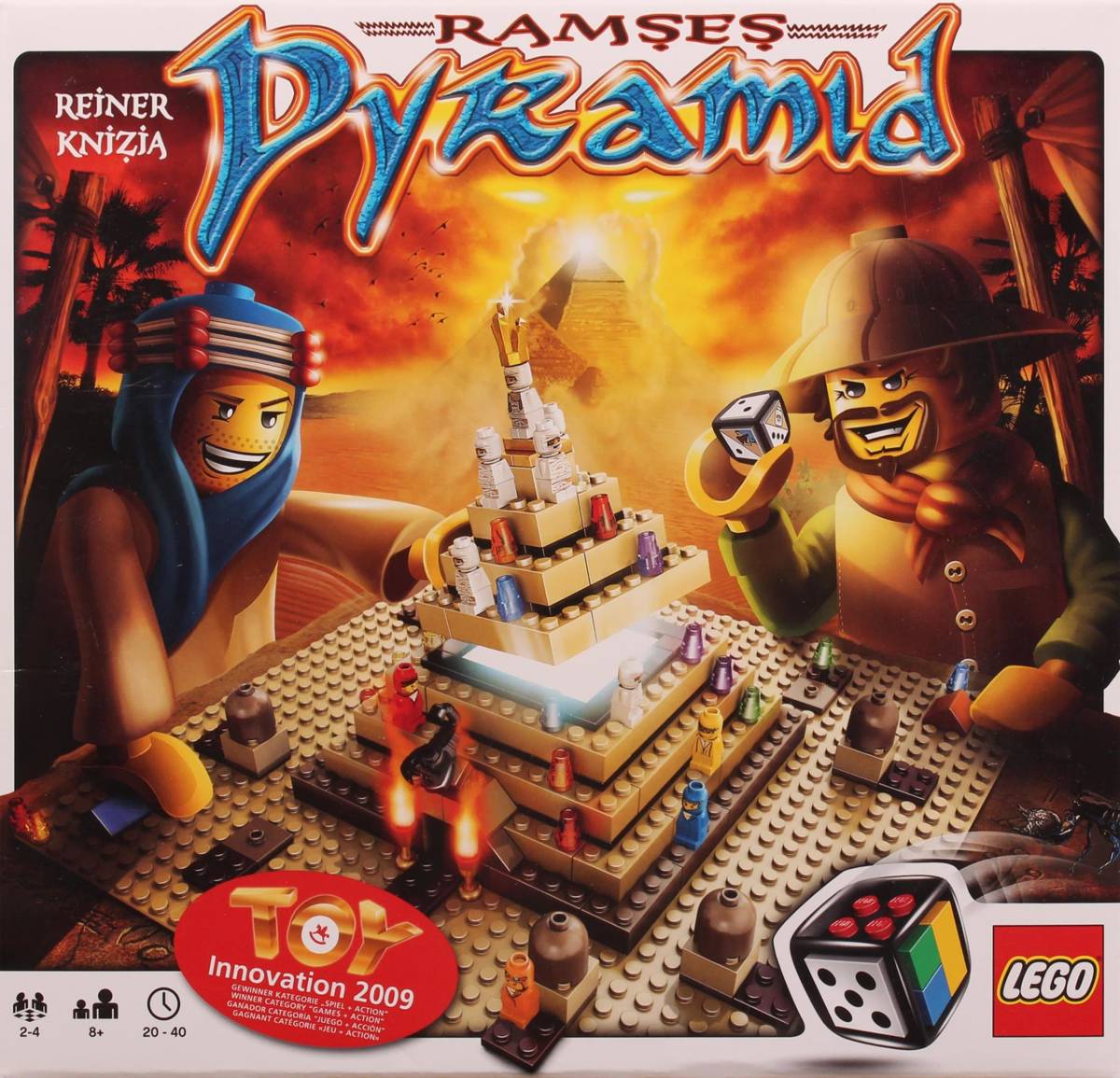 LEGO Games Ramses Pyramid • Set 3843 • SetDB