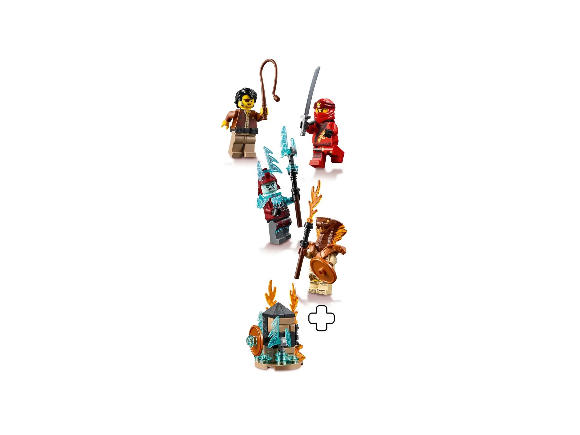 LEGO Minifigures MF Set NINJAGO 2019 Set 40342 SetDB