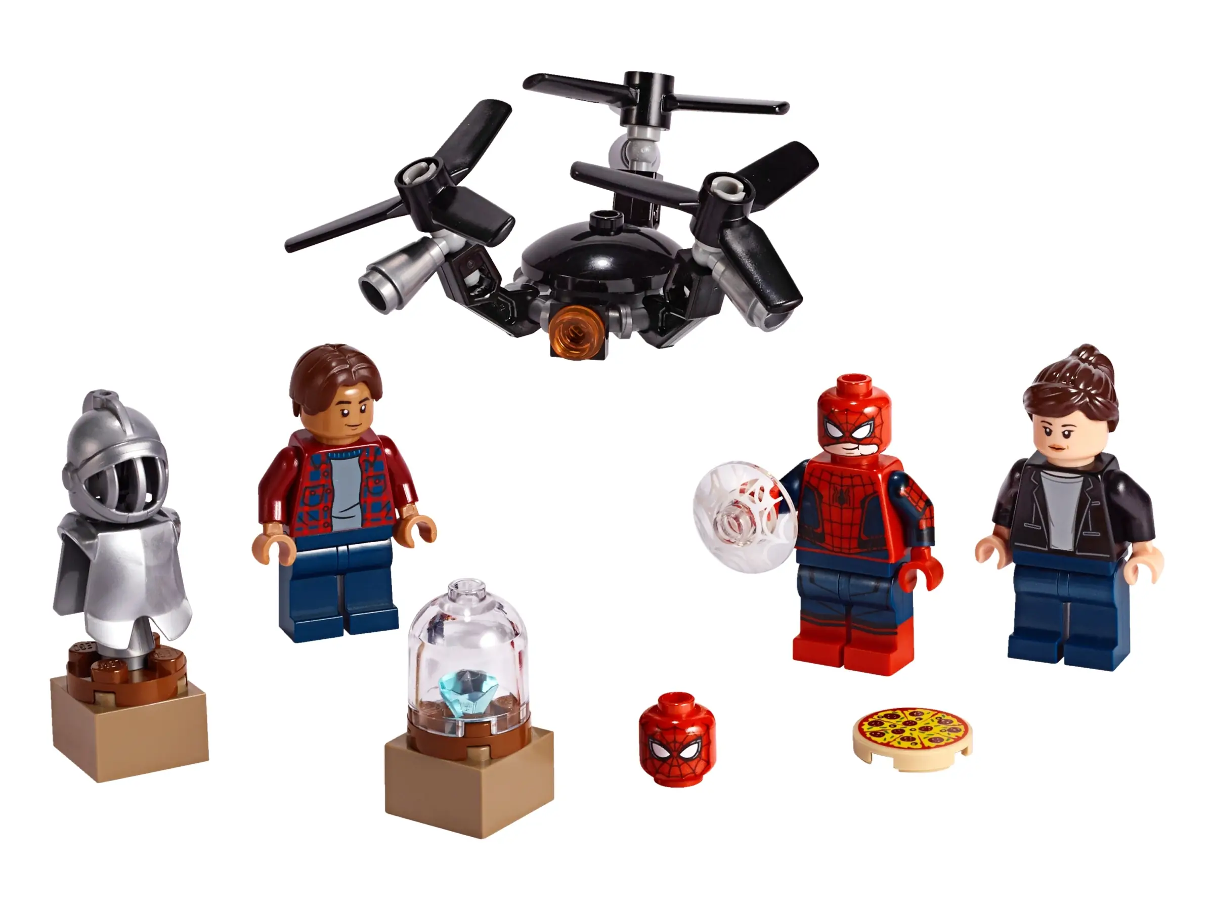 LEGO Marvel Minifigures Spider Man and the Museum Break In