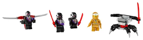 LEGO Minifigures Golden Zane MF Acc. Set • Set 40374 • SetDB