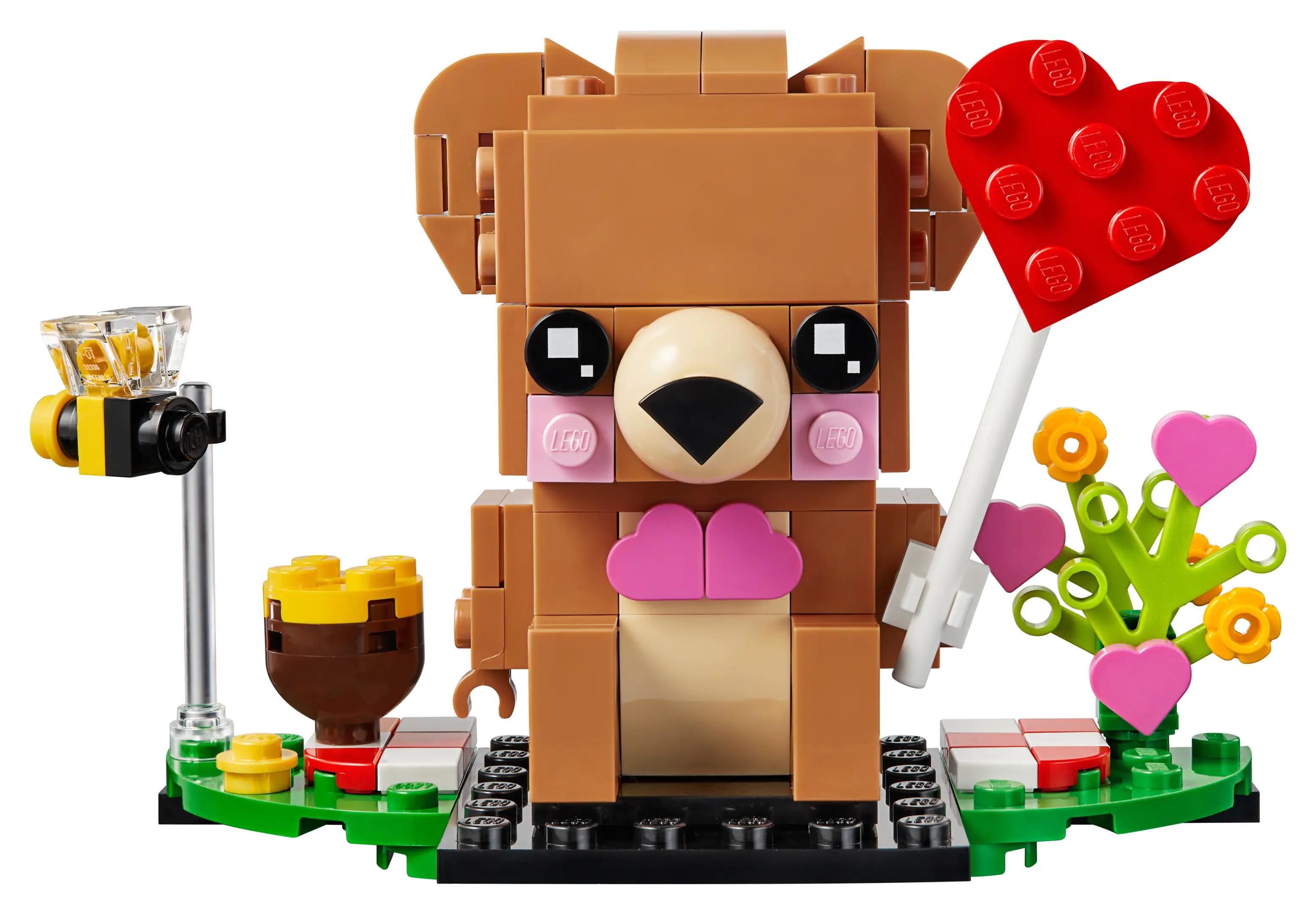 LEGO BrickHeadz Valentine's Bear • Set 40379 • SetDB