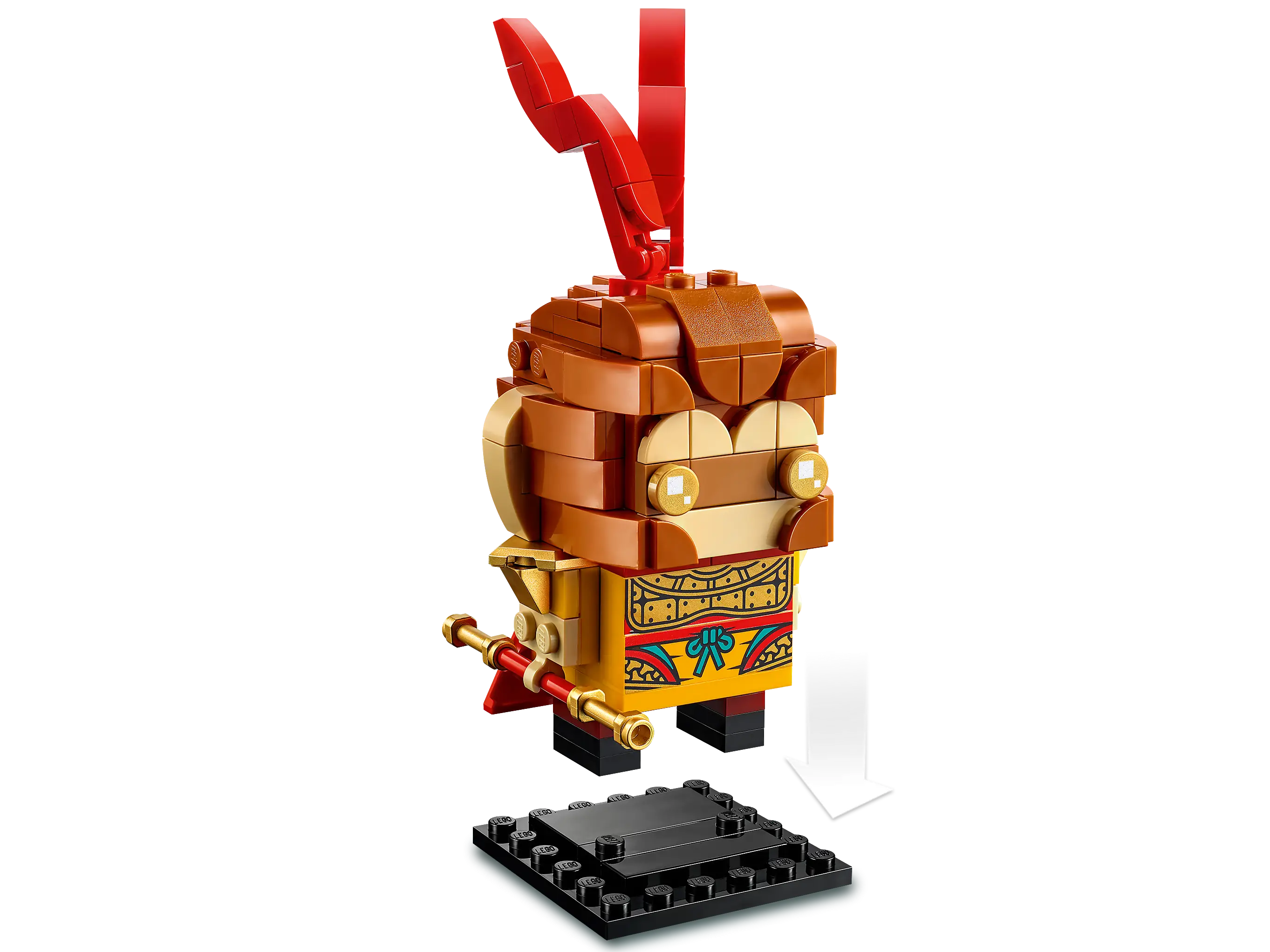 ともだち Brick Headz Dragon Dance Guy Set LEGO 40354 - Walmart.com
