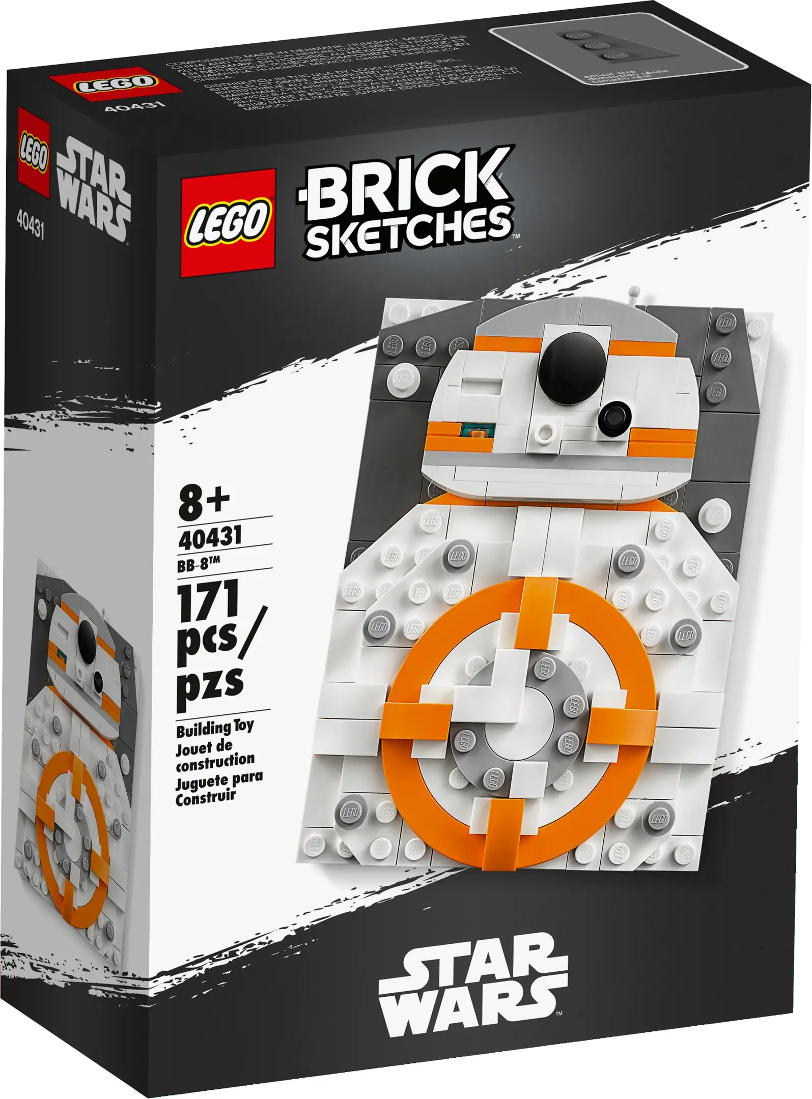 LEGO Star Wars Brick Sketches BB-8 • Set 40431 • SetDB