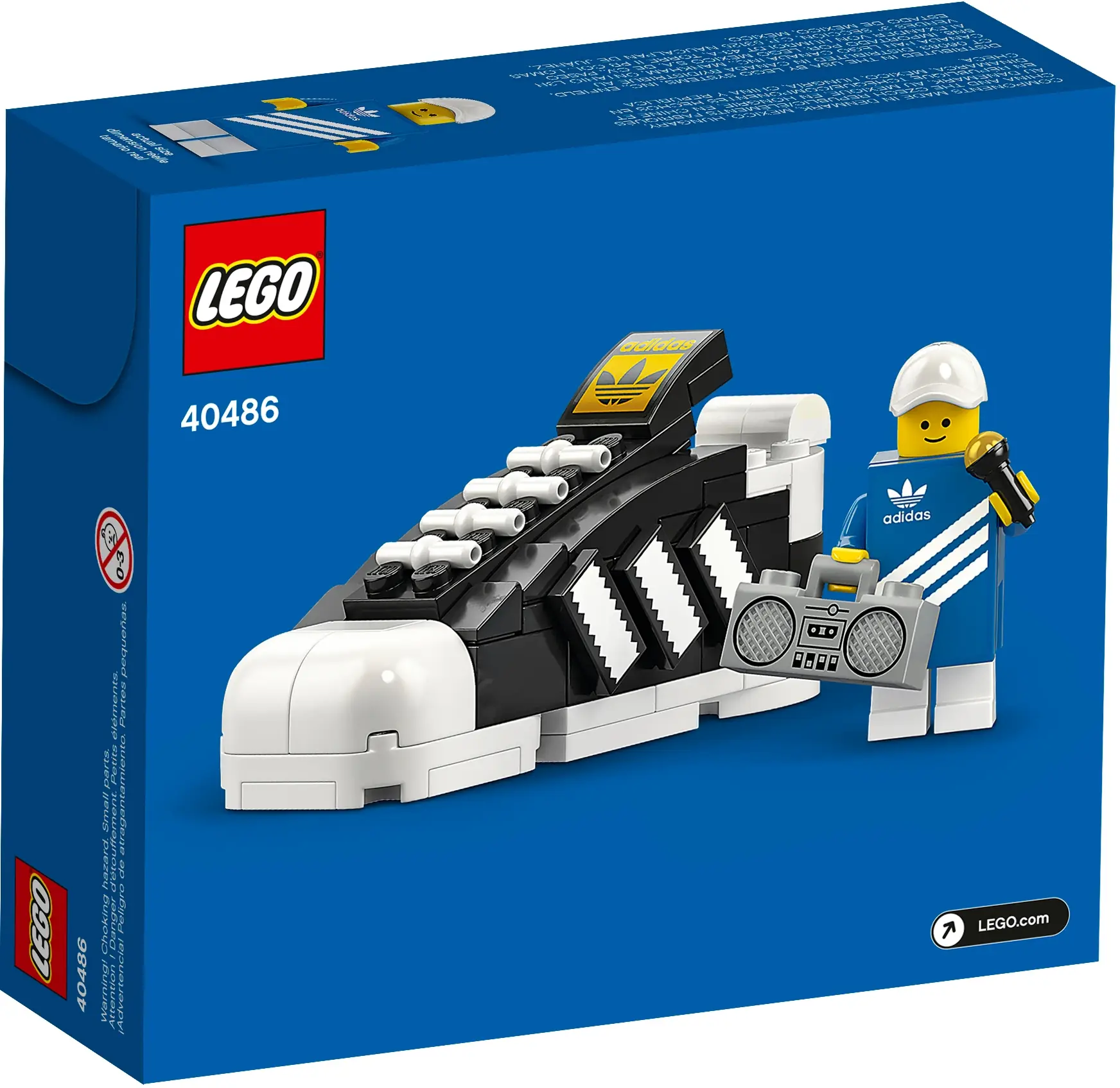 LEGO Adidas Originals Superstar Set 40486 SetDB LEGO Adidas Originals Superstar Set 40486 SetDB