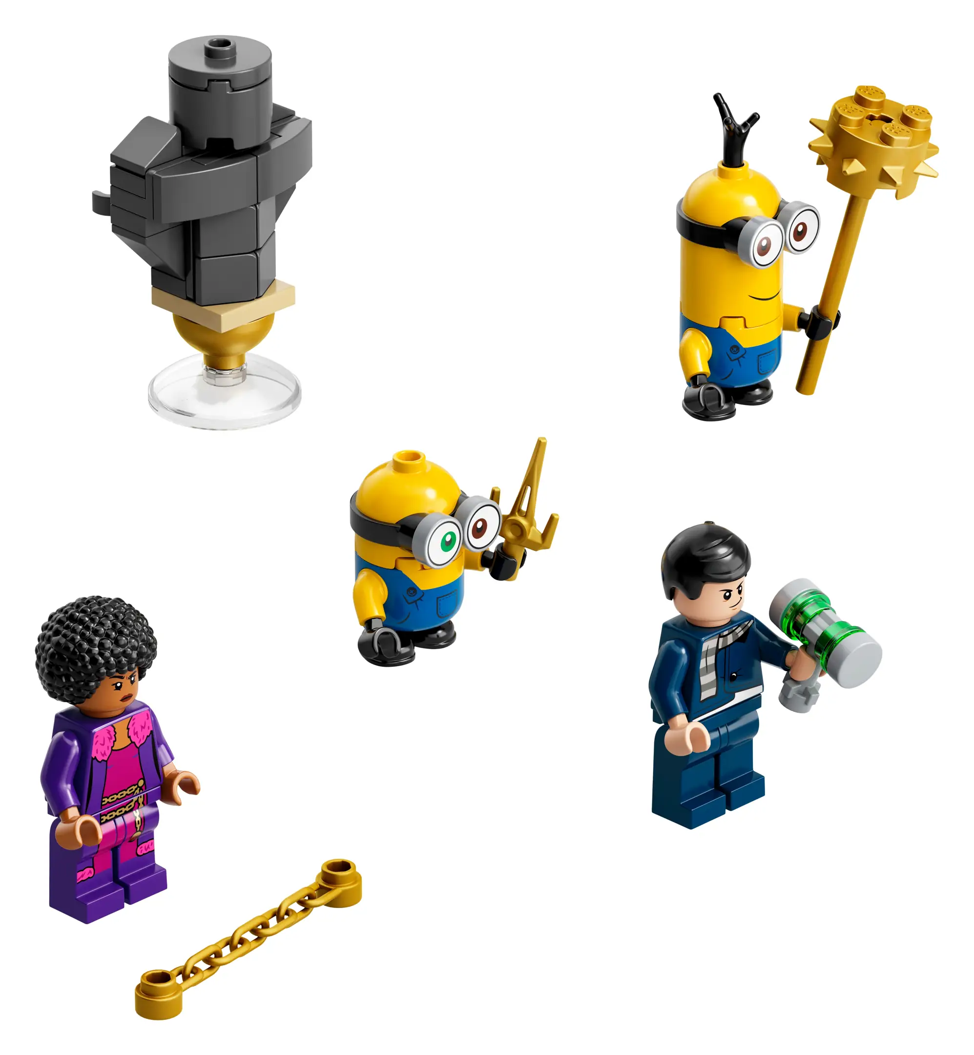【早い者勝ち！超レア！】Harley Inglby Minion 5.9 LEGO Minifigures Minions Kung Fu Training • Set 40511