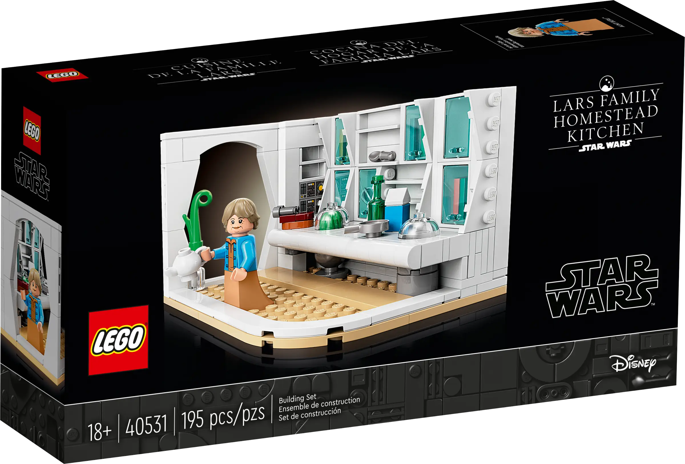 LEGO Star Wars Lars Family Homestead Kitchen • Set 40531