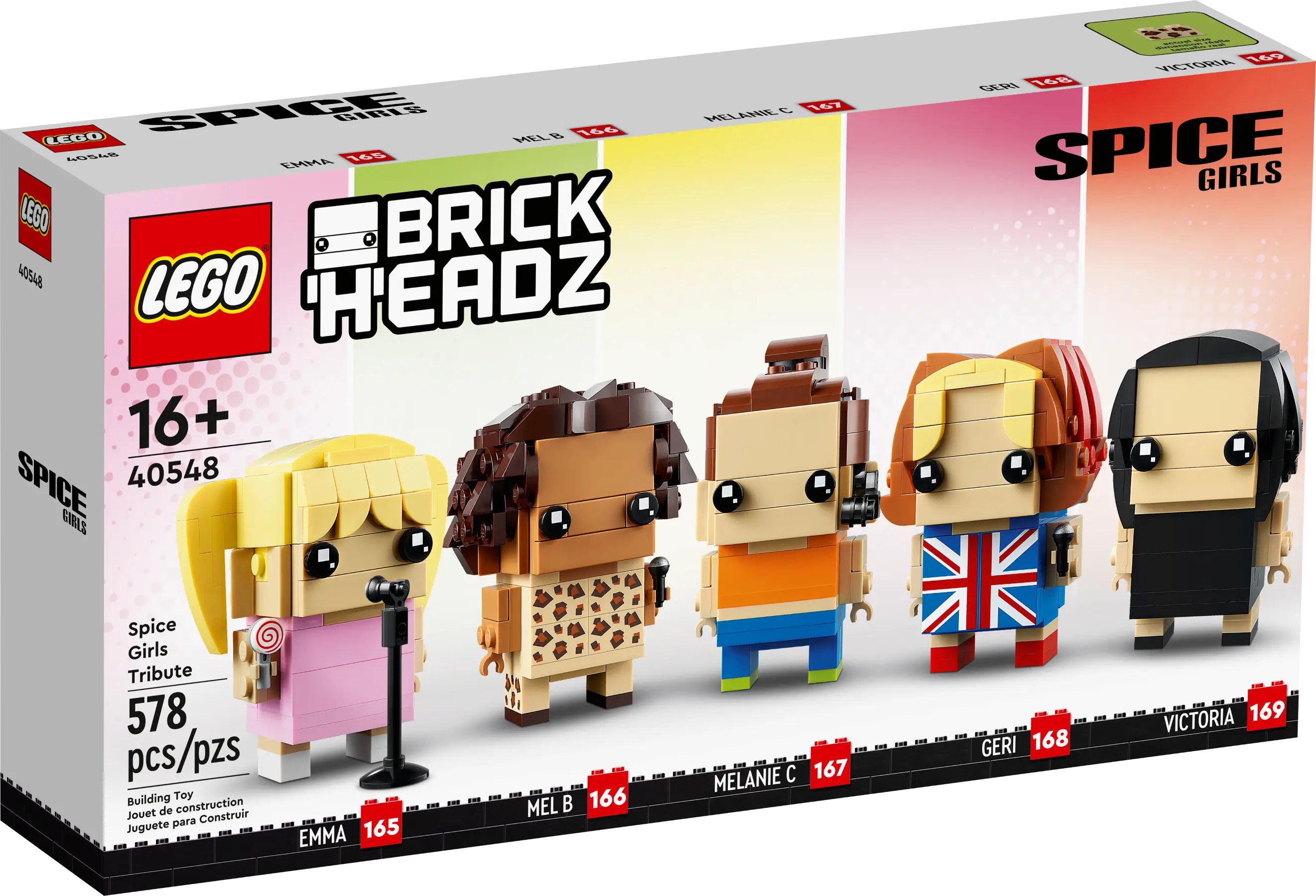 LEGO BrickHeadz Spice Girls Tribute • Set 40548 • SetDB