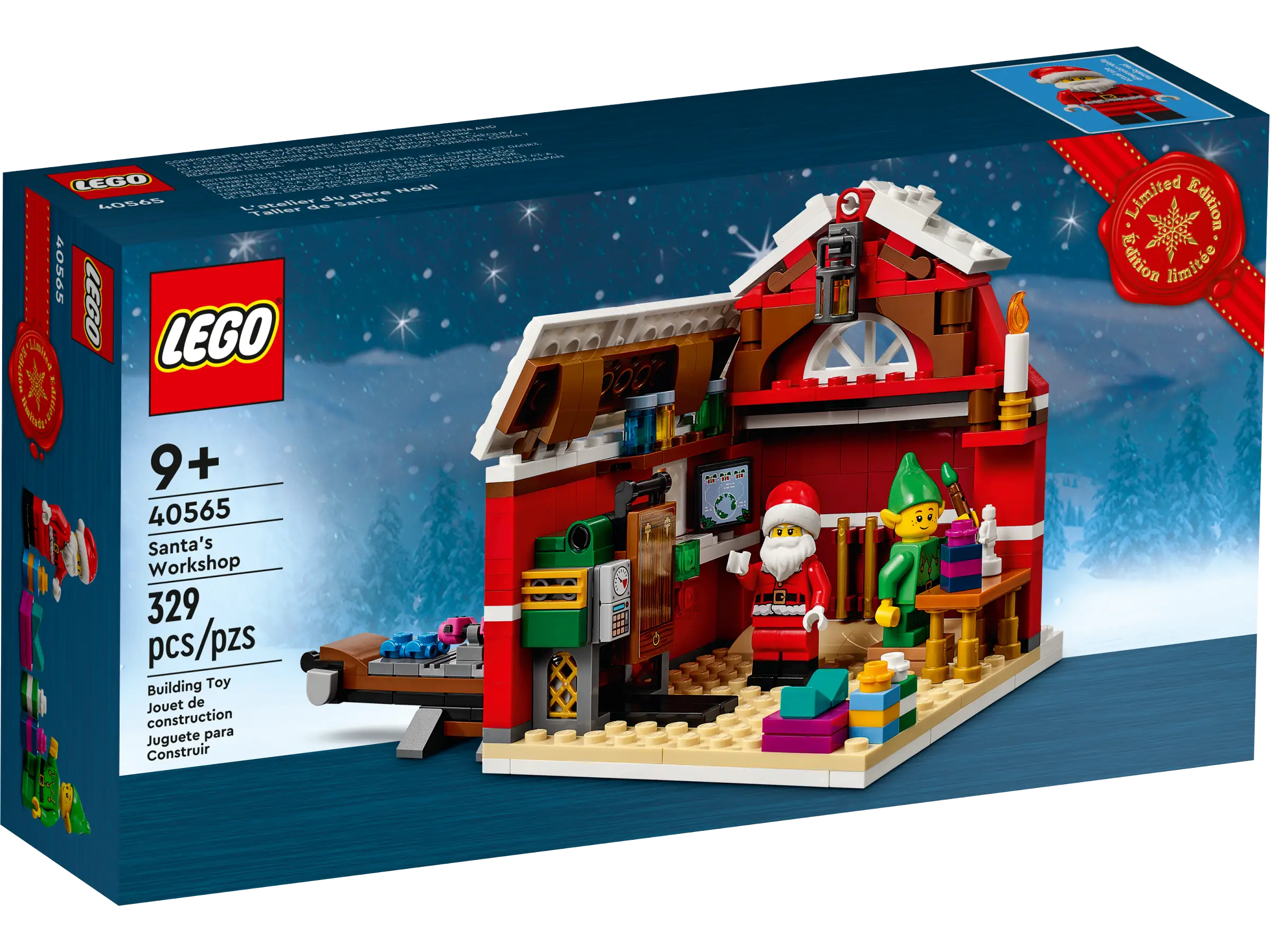 LEGO Holiday Santa's Workshop • Set 40565 • SetDB