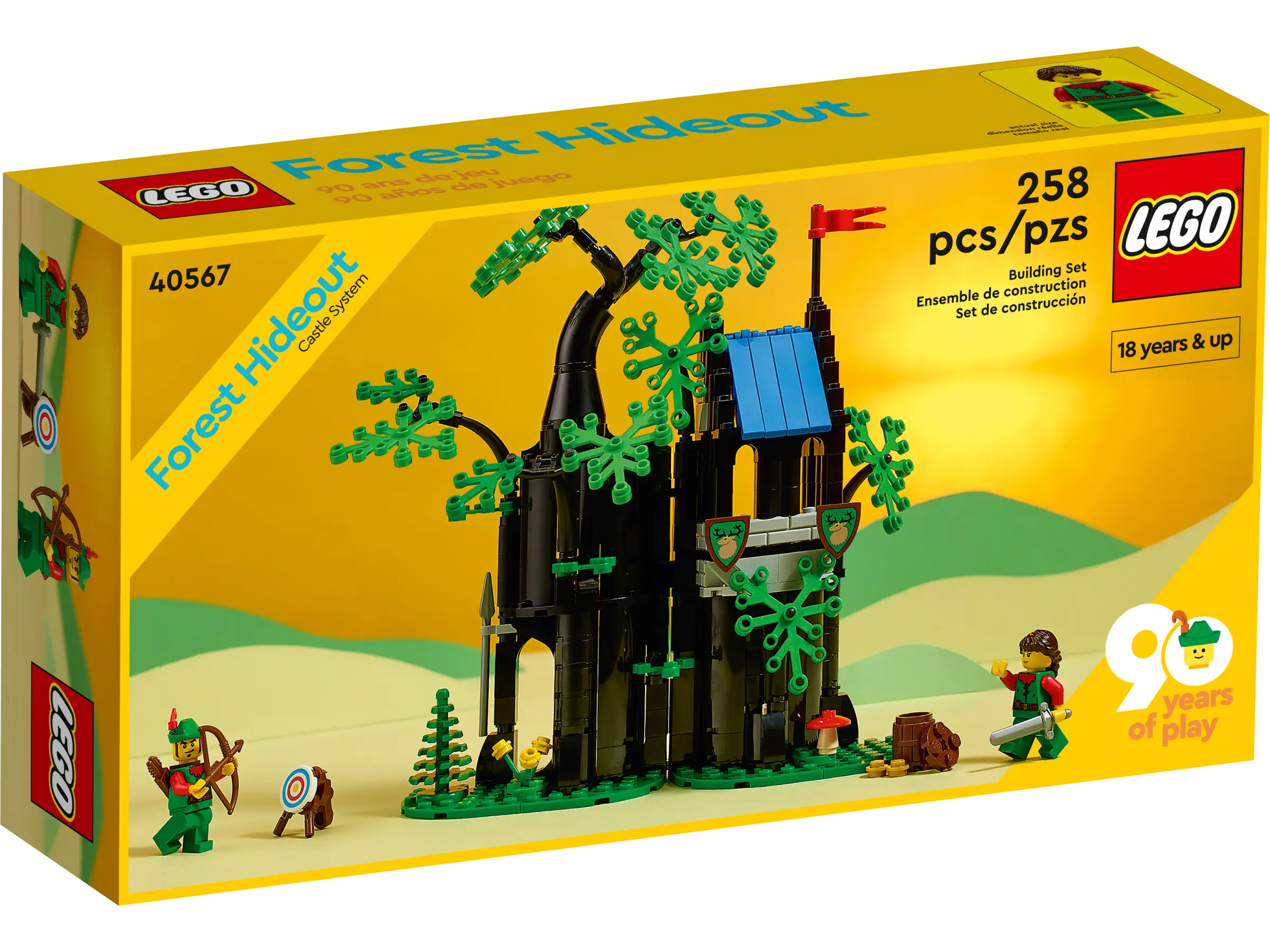 LEGO Castle Forest Hideout • Set 40567 • SetDB