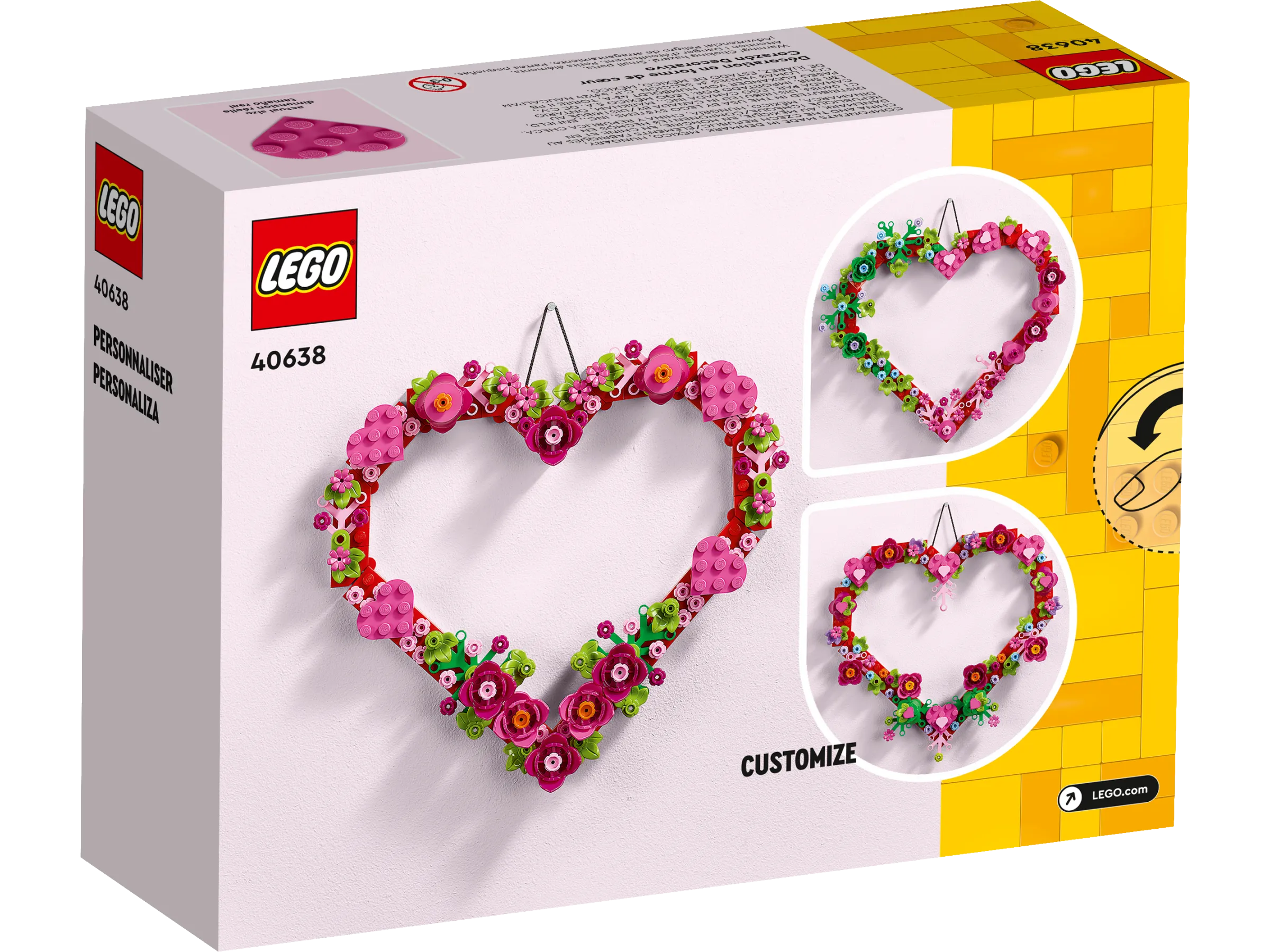 LEGO Holiday Heart Ornament • Set 40638 • SetDB