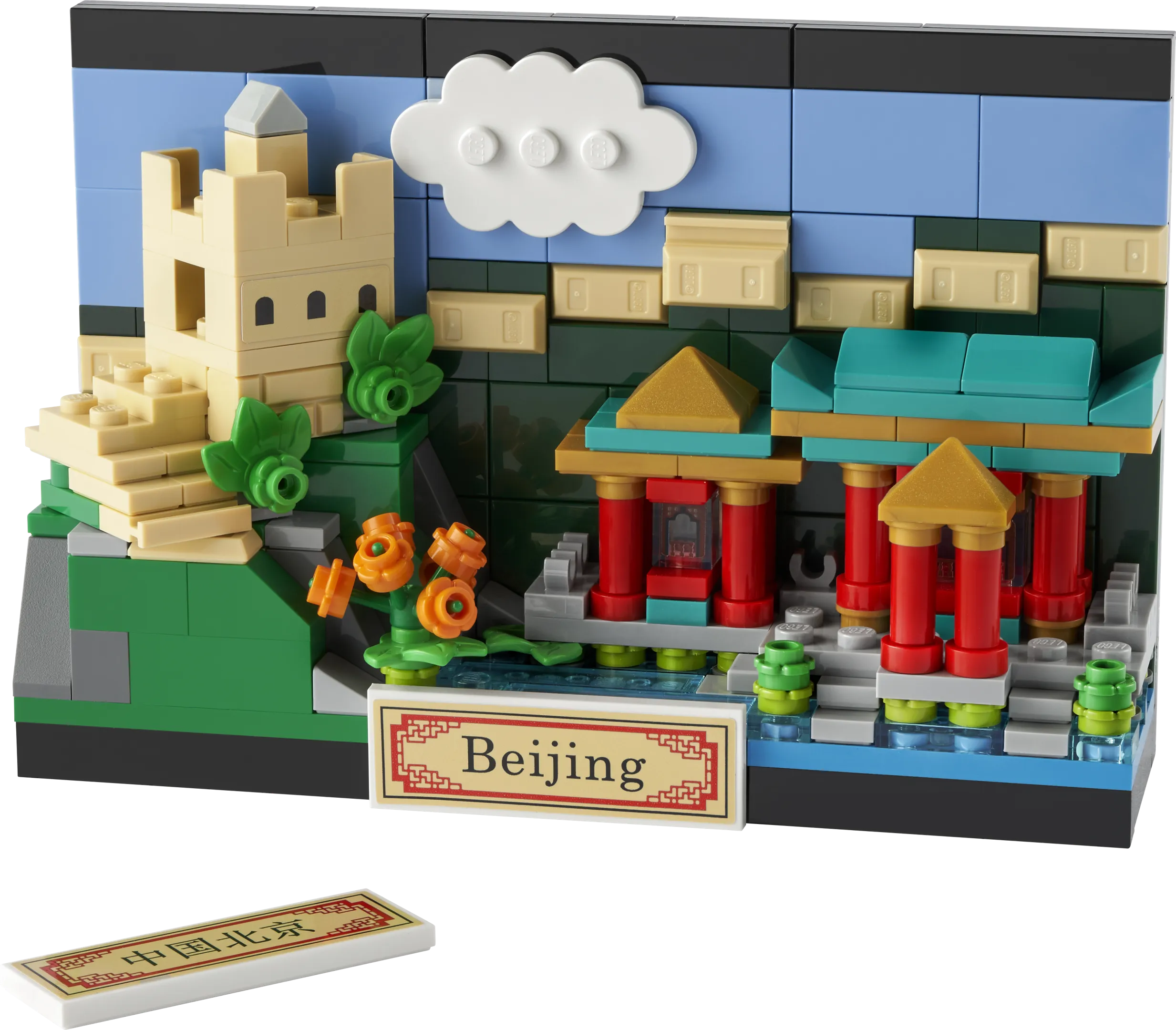 LEGO Creator Beijing Postcard • Set 40654 • SetDB
