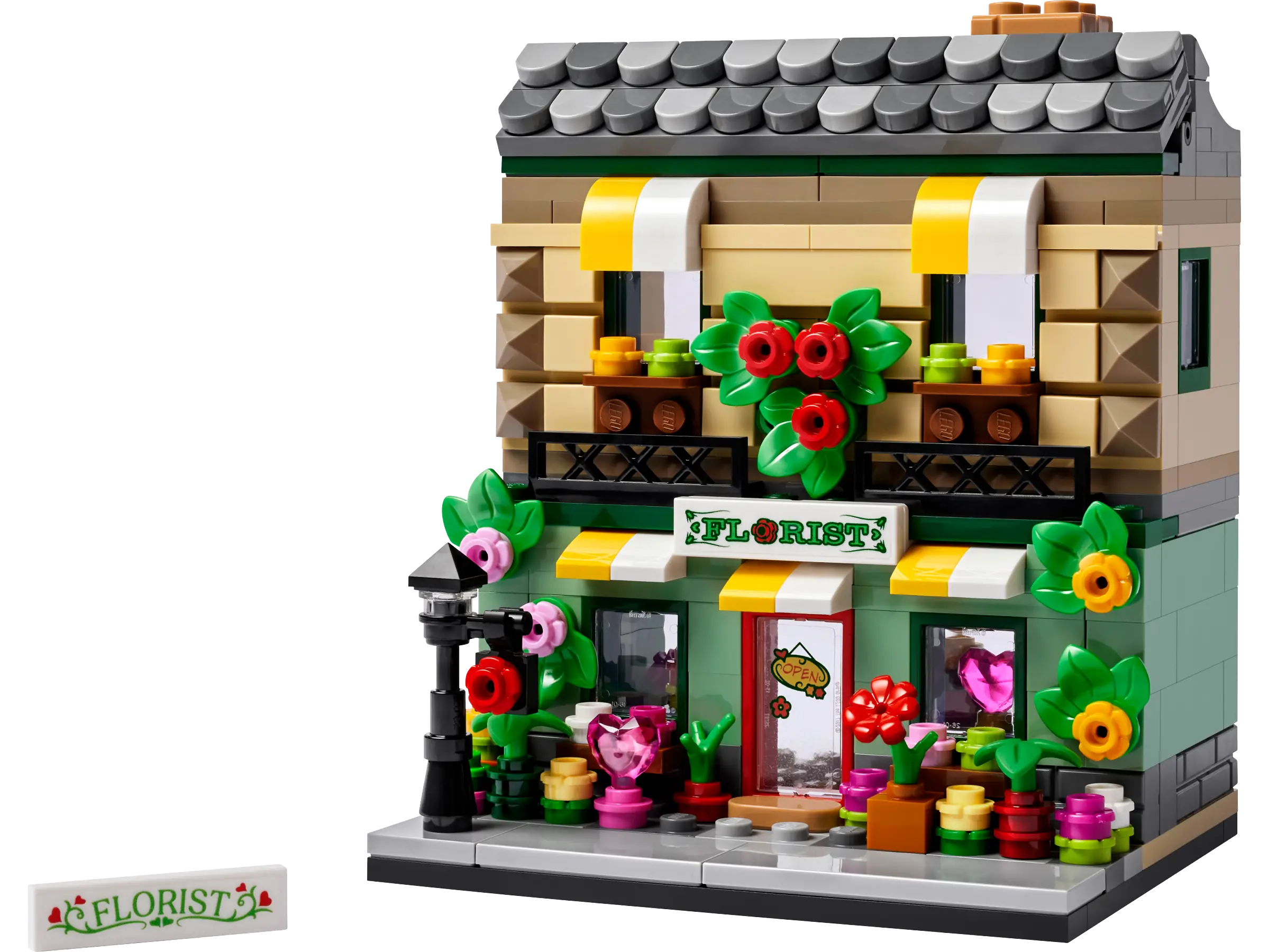 LEGO Flower Store • Set 40680 • SetDB • Merlins Bricks
