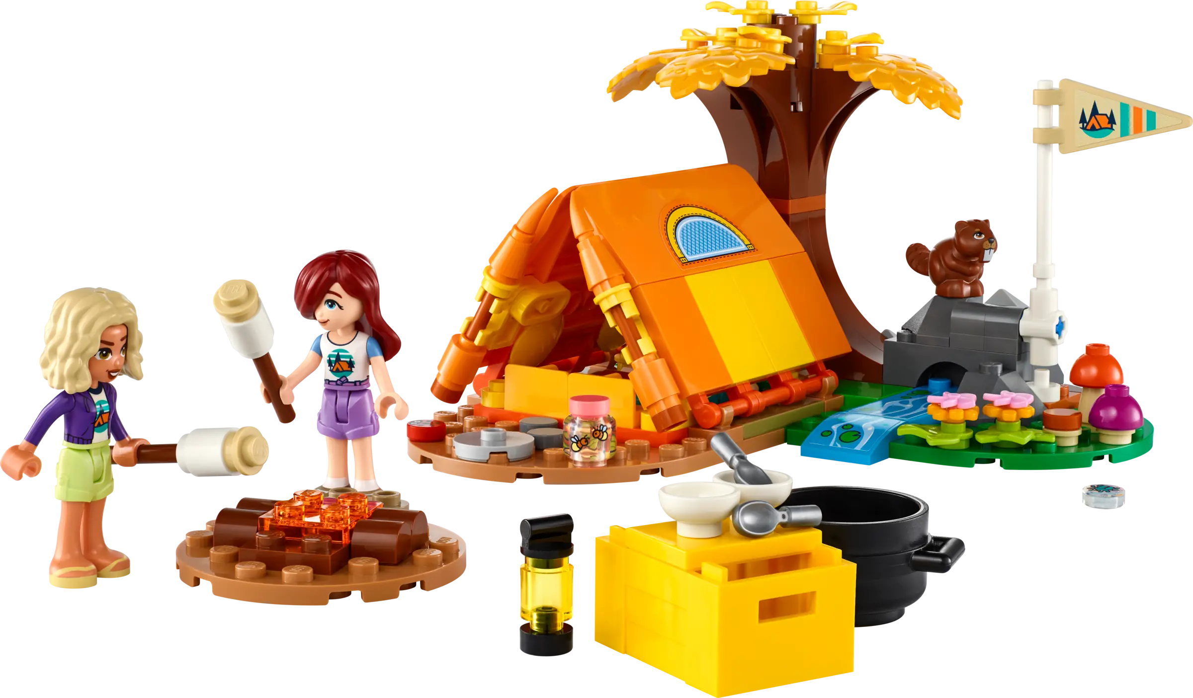 Tesco lego friends glamping sale