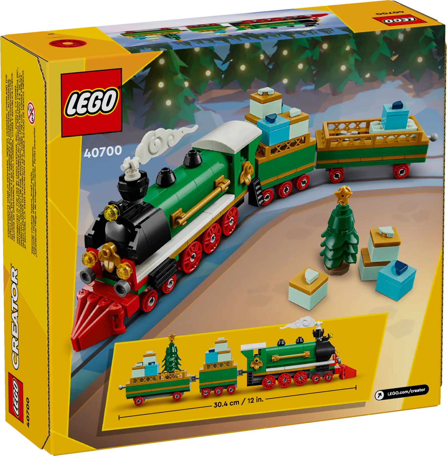 LEGO Creator Winter Holiday Train • Set 40700 • SetDB
