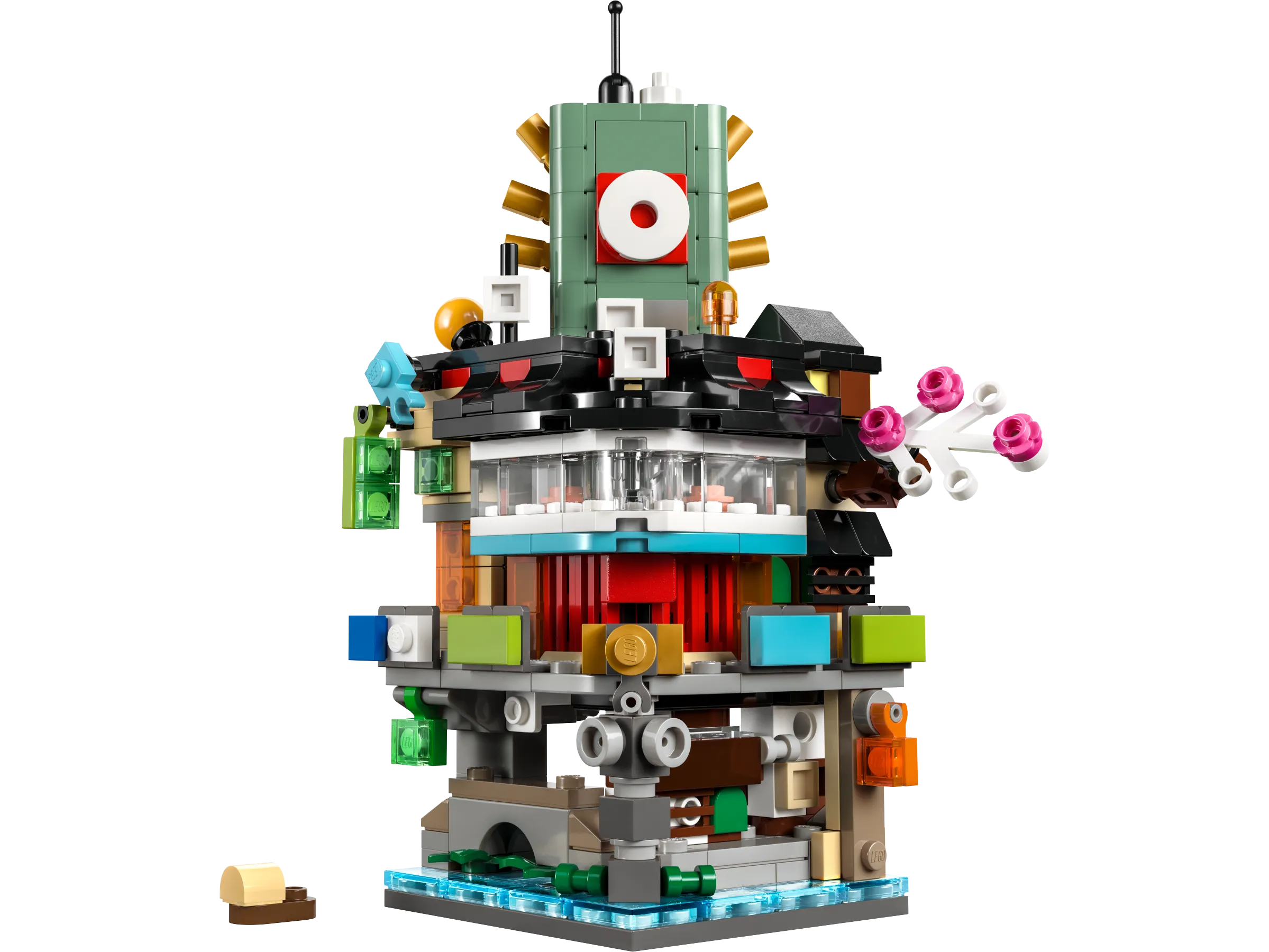 LEGO Micro NINJAGO City • Set 40703 • SetDB • Merlins Bricks