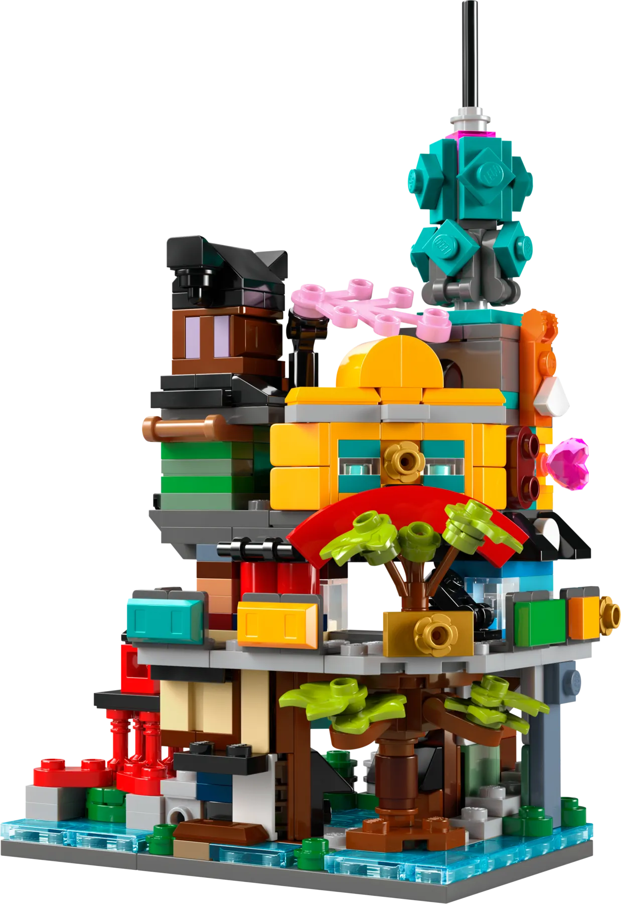 LEGO Micro NINJAGO City Gardens • Set 40705 • SetDB