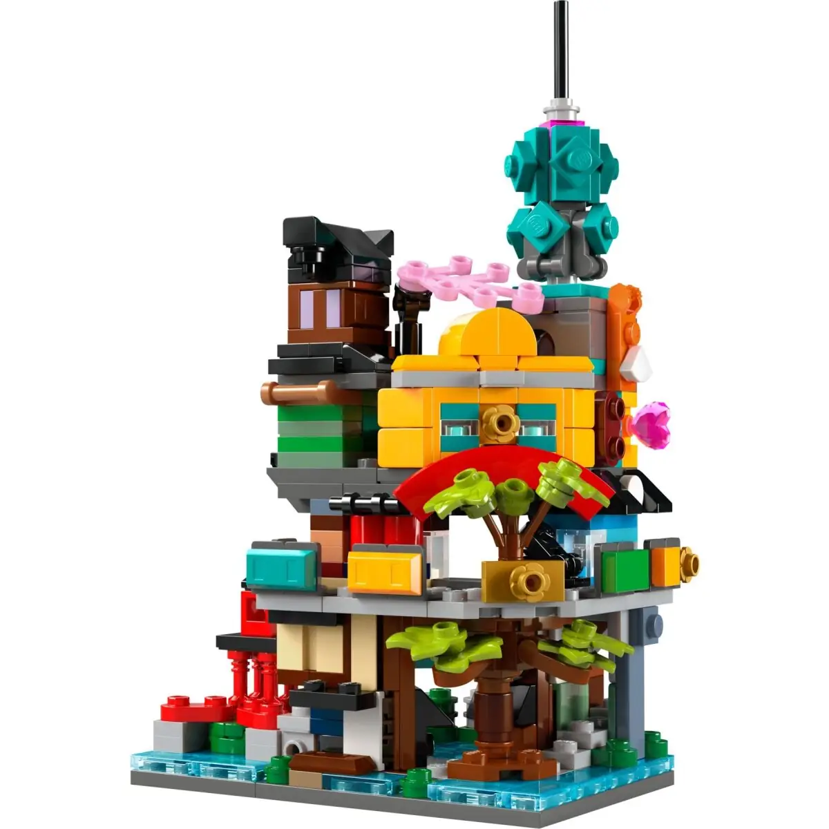 LEGO Micro NINJAGO City Gardens • Set 40705 • SetDB