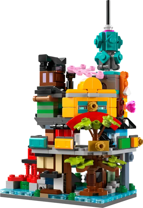 LEGO Micro NINJAGO City Gardens • Set 40705 • SetDB