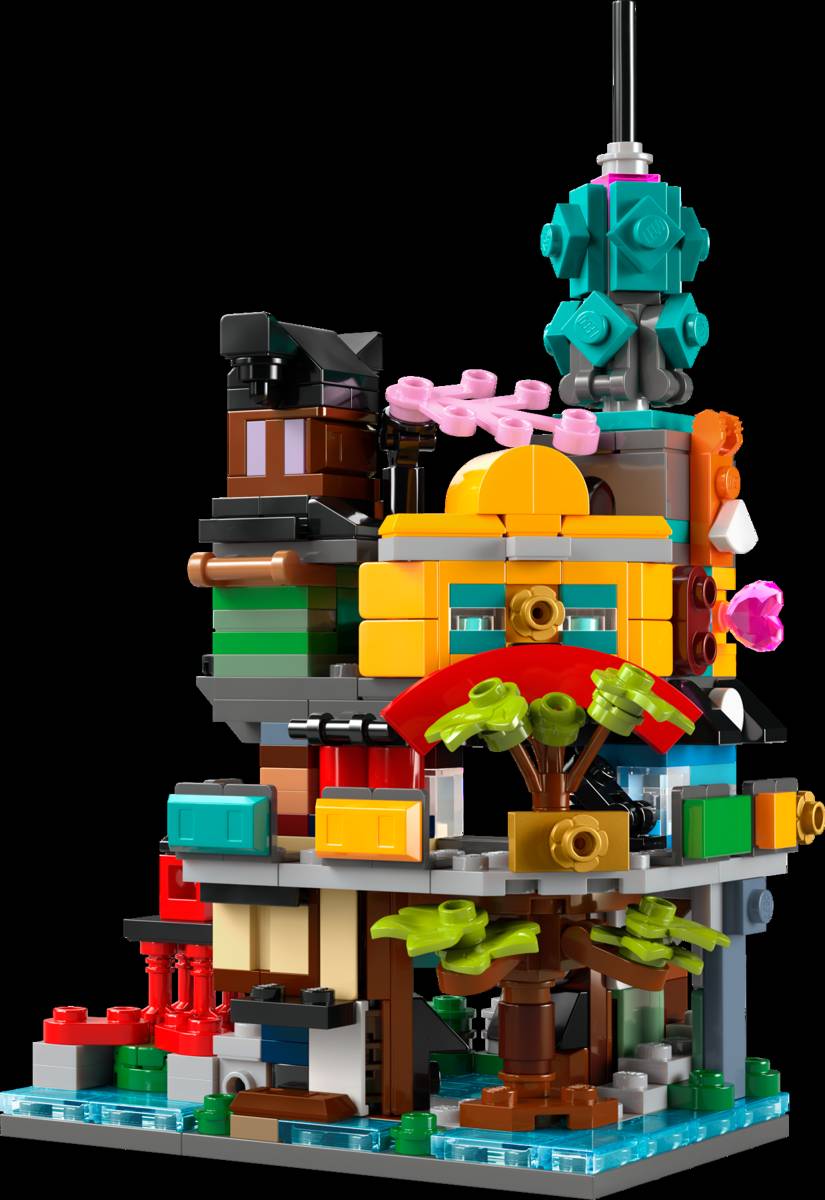 LEGO Micro NINJAGO City Gardens • Set 40705 • SetDB