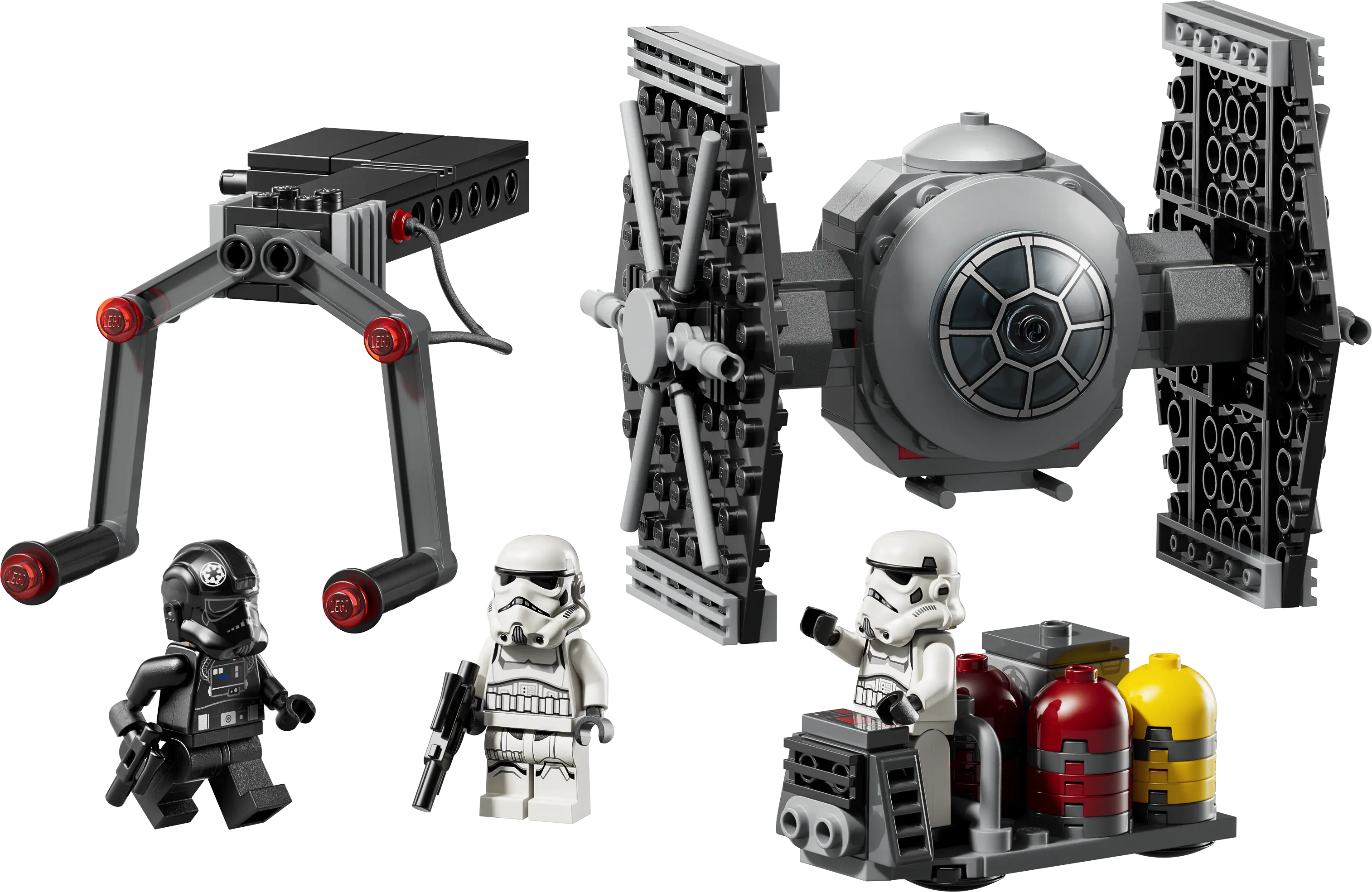 LEGO Star Wars UCS TIE Fighter with Imperial Hangar Rack