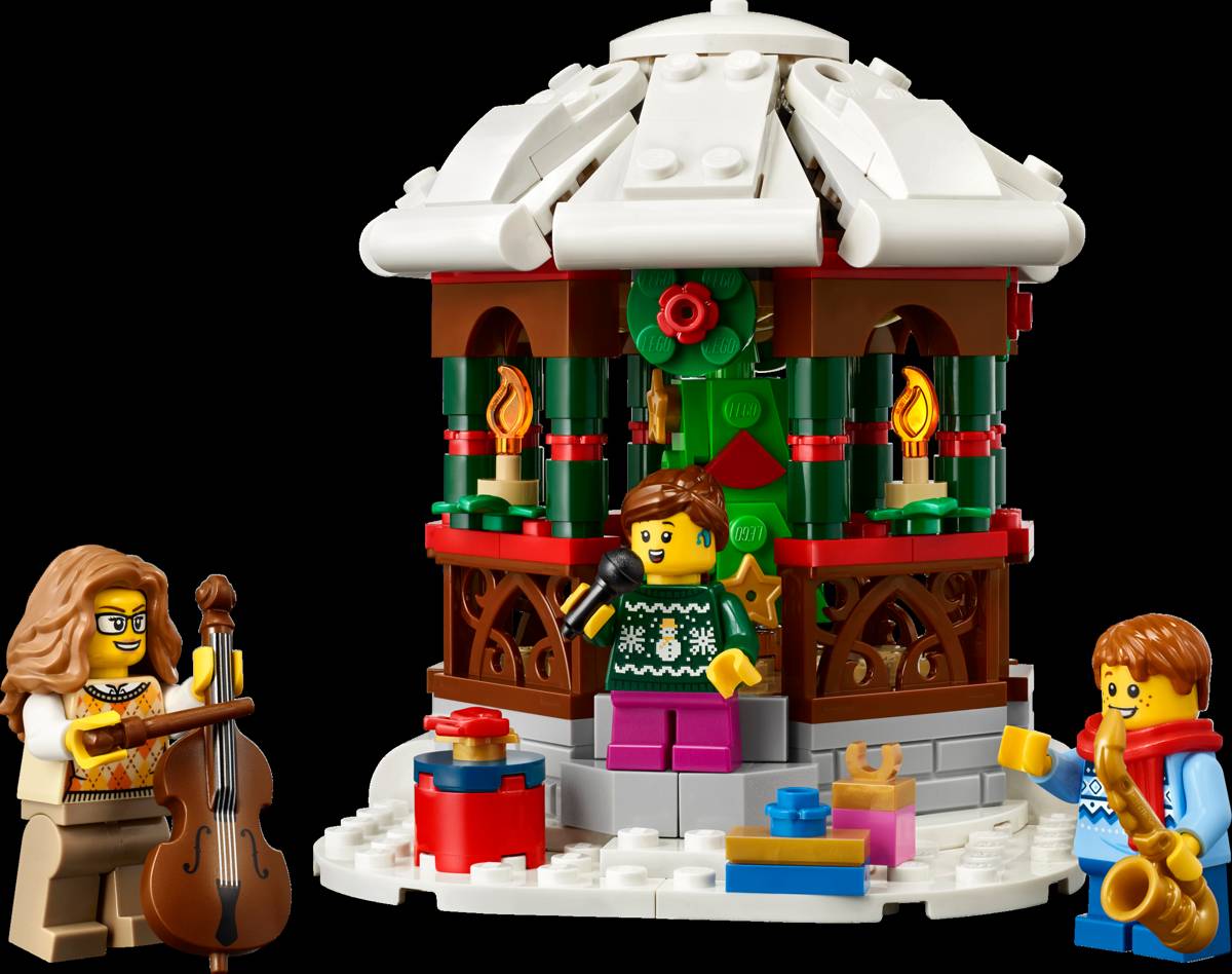 LEGO Holiday Winter Gazebo • Set 40778 • SetDB