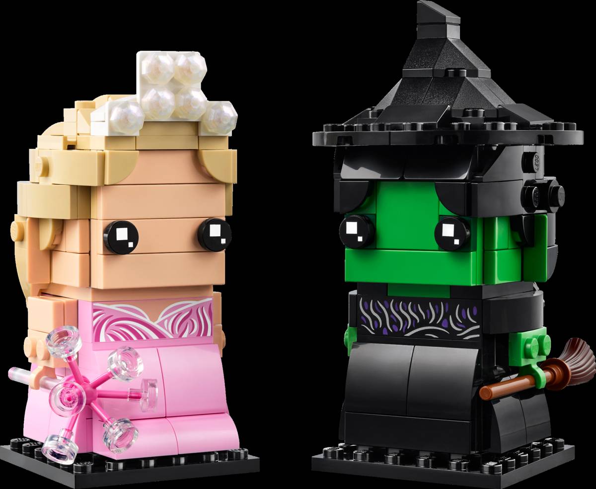 LEGO BrickHeadz Elphaba & Glinda Figures • Set 40794