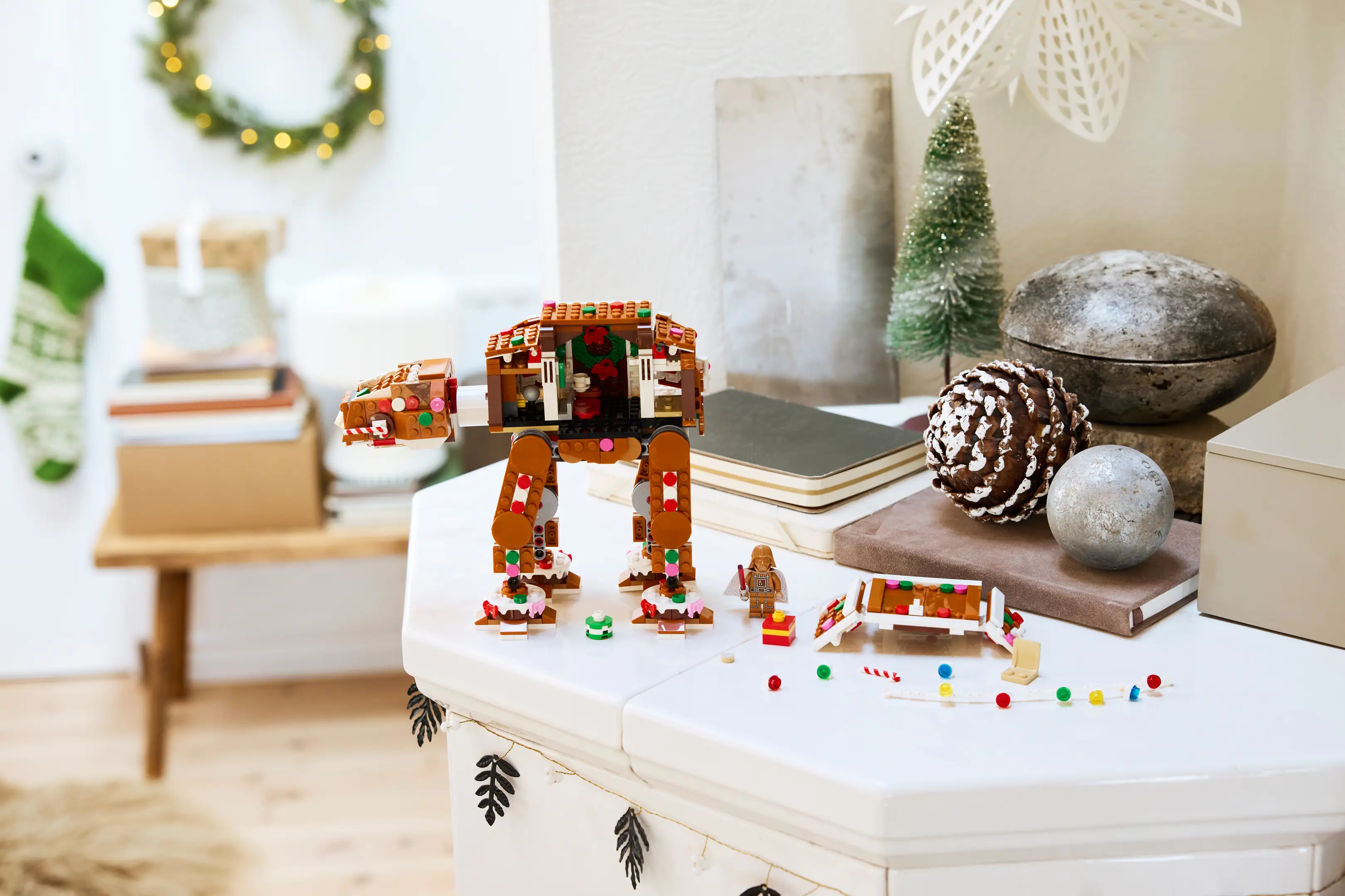 LEGO Star Wars Gingerbread AT-AT Walker • Set 40806 • SetDB