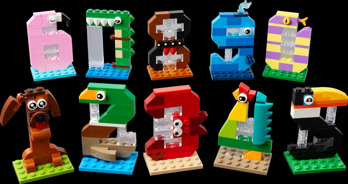 Numbers In Lego LEGO Education Birthday Numbers • Set 40807 • SetDB