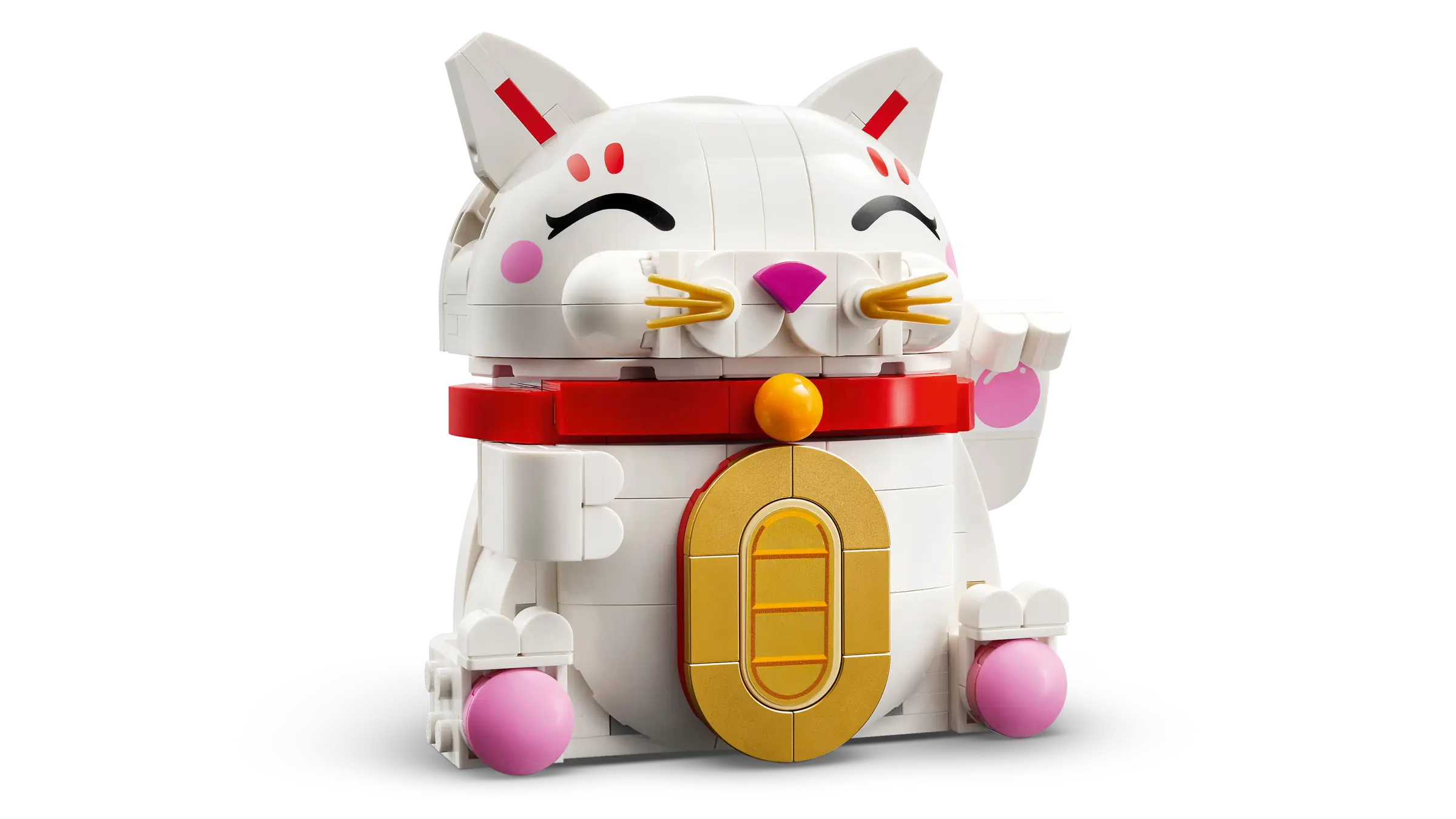 LEGO Holiday Lucky Cat • Set 40813 • SetDB • Merlins Bricks