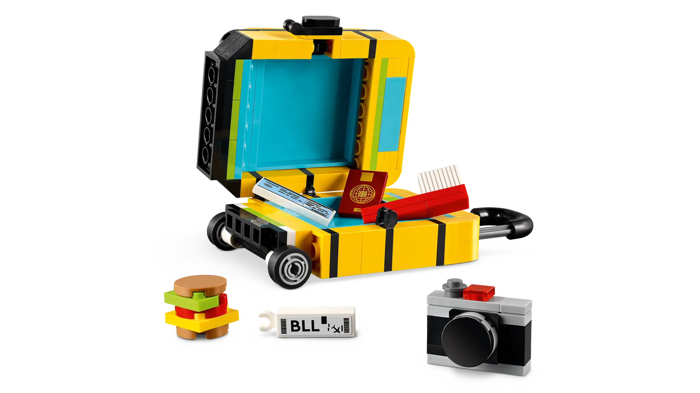 LEGO Creator Other Yellow Travel Suitcase • Set 40817