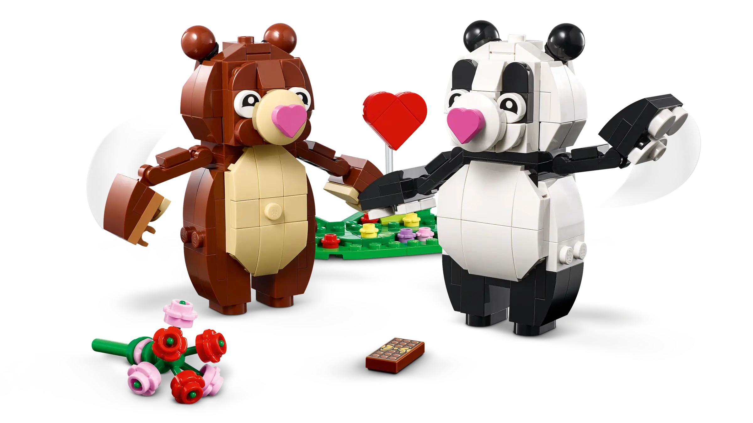 LEGO Holiday Love Bears • Set 40821 • SetDB • Merlins Bricks