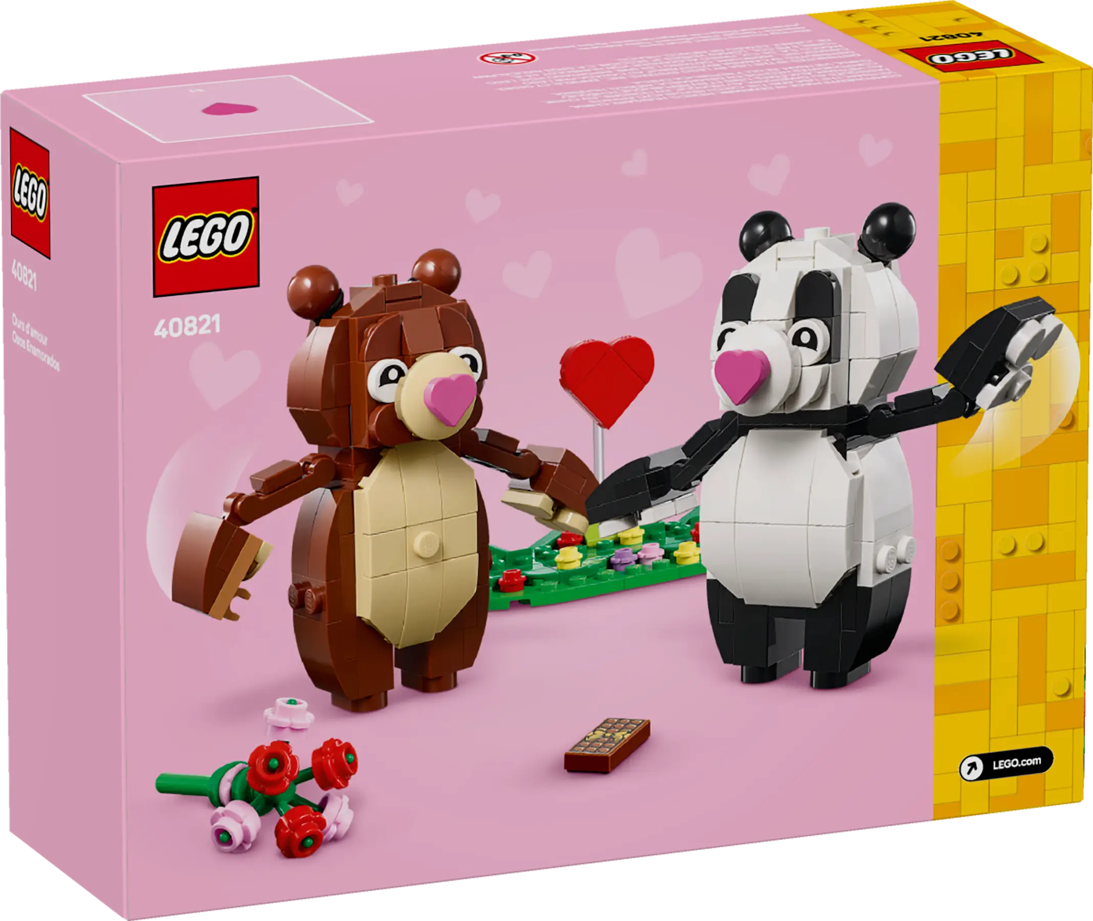 LEGO Holiday Love Bears • Set 40821 • SetDB • Merlins Bricks