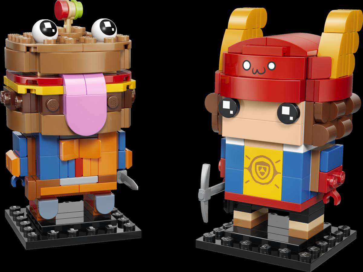LEGO BrickHeadz Beef Boss & Skye Figures • Set 40910