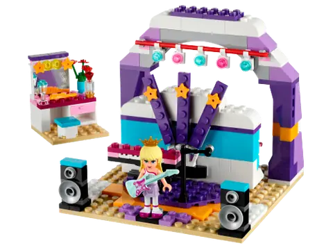 LEGO Friends Stephanie Lavender Layered Skirt